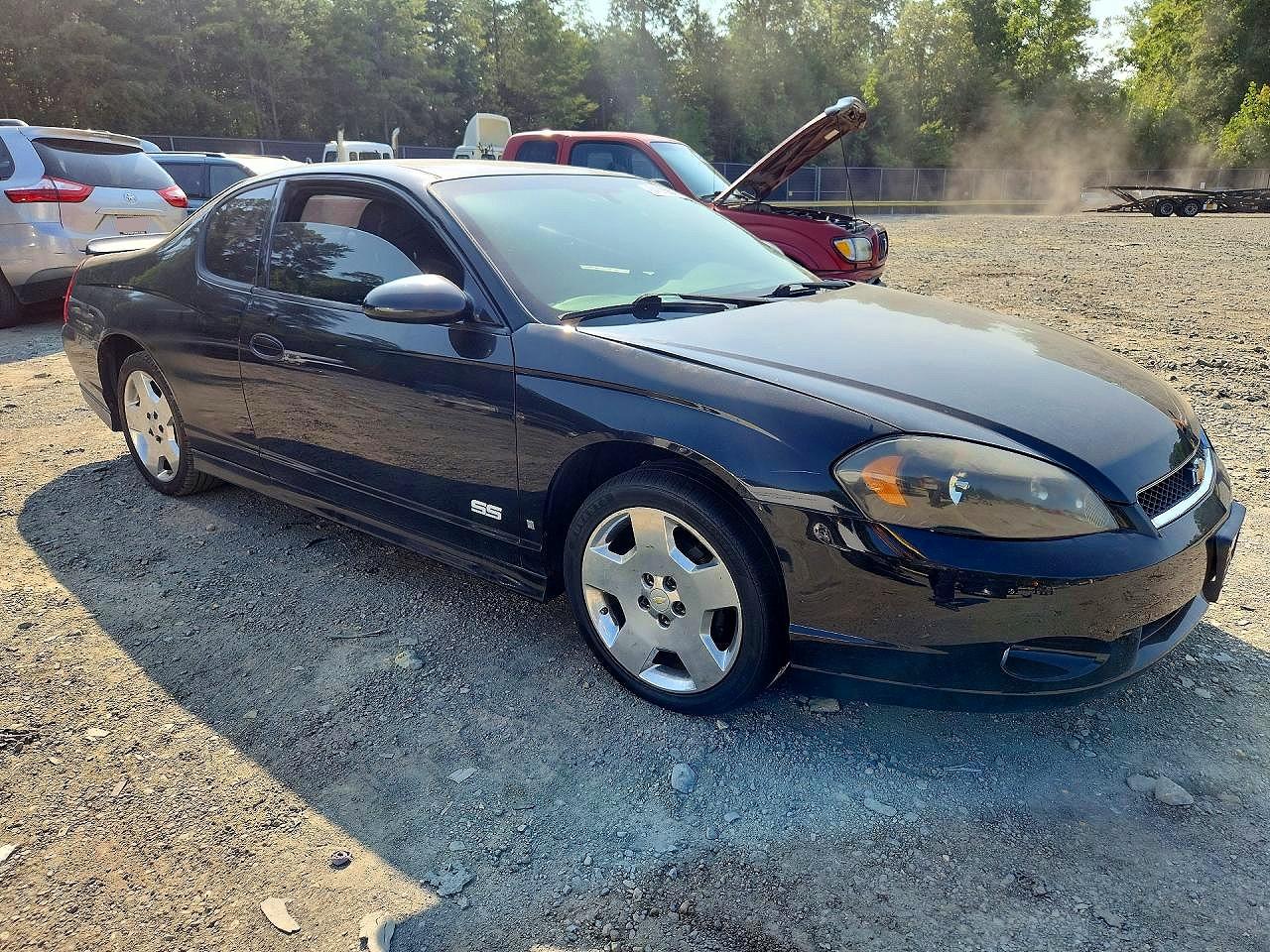 2006 Chevrolet Monte Carlo Ss Black vin: 2G1WL16C569374698