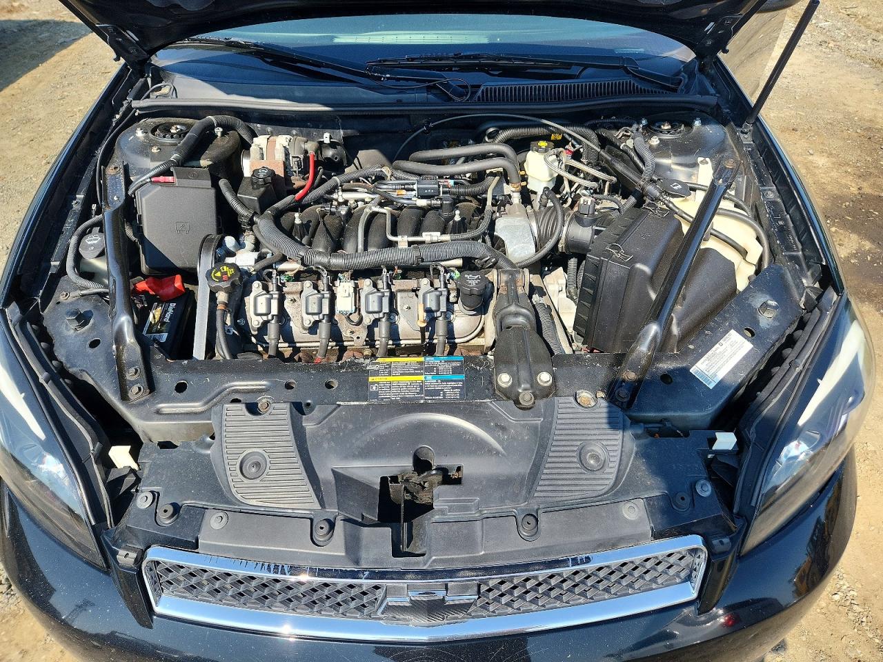 2007 Chevrolet Monte Carlo Ss Черный vin: 2G1WL16C679383945