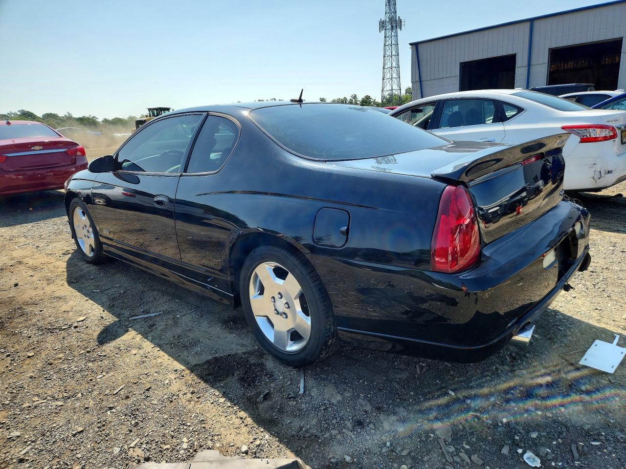 2007 Chevrolet Monte Carlo Ss Черный vin: 2G1WL16C679383945