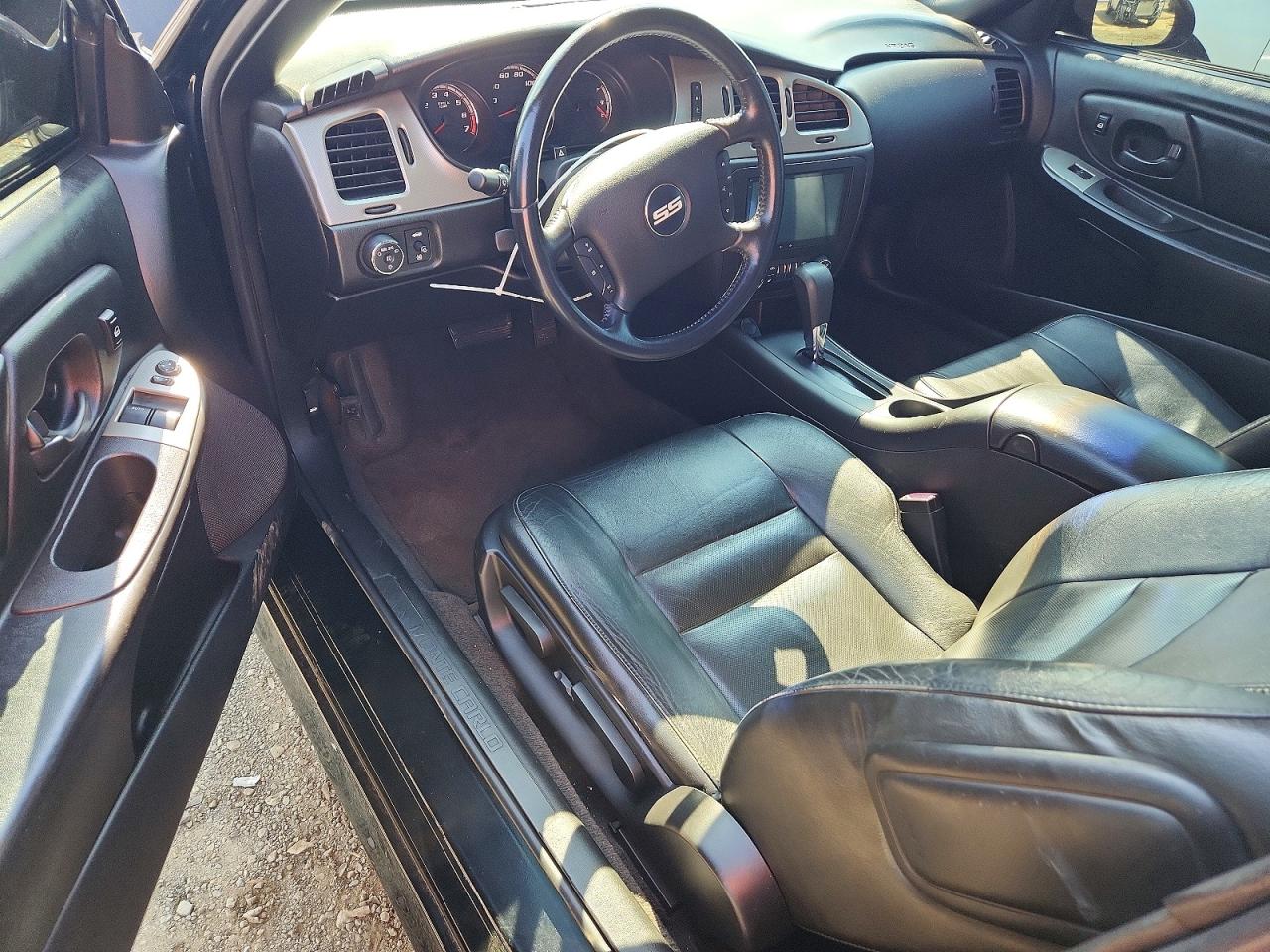 2007 Chevrolet Monte Carlo Ss Черный vin: 2G1WL16C679383945