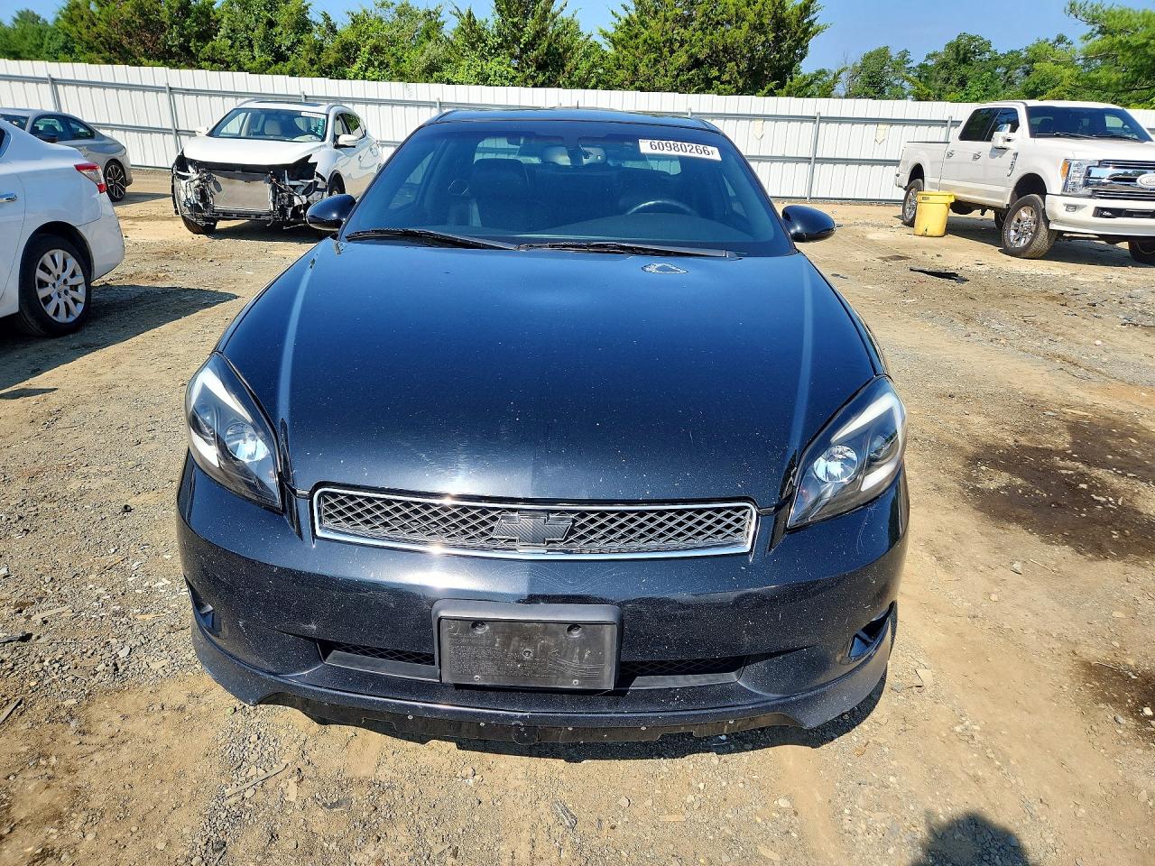 2007 Chevrolet Monte Carlo Ss Черный vin: 2G1WL16C679383945