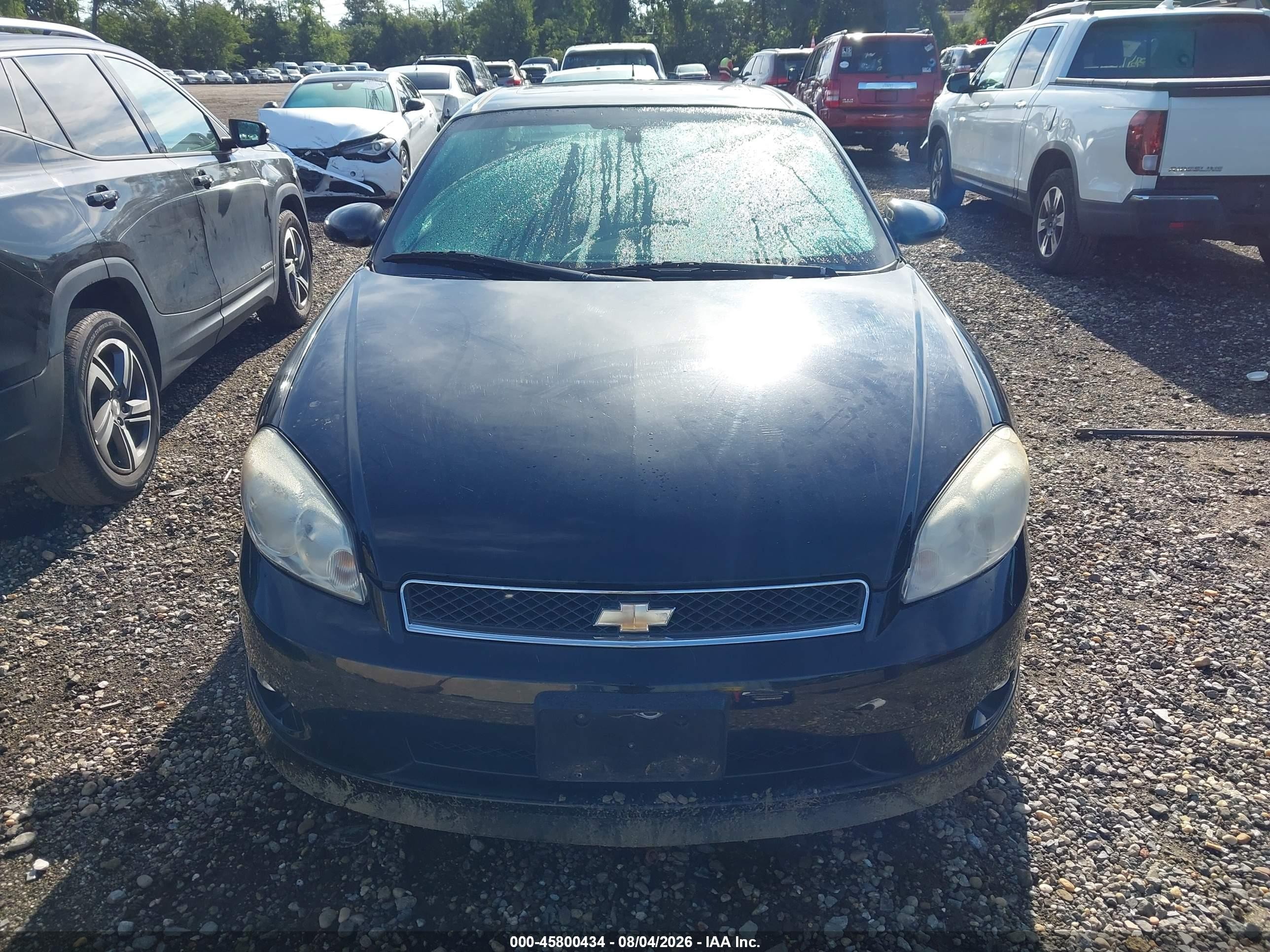 2006 Chevrolet Monte Carlo Ss Black vin: 2G1WL16C769377778