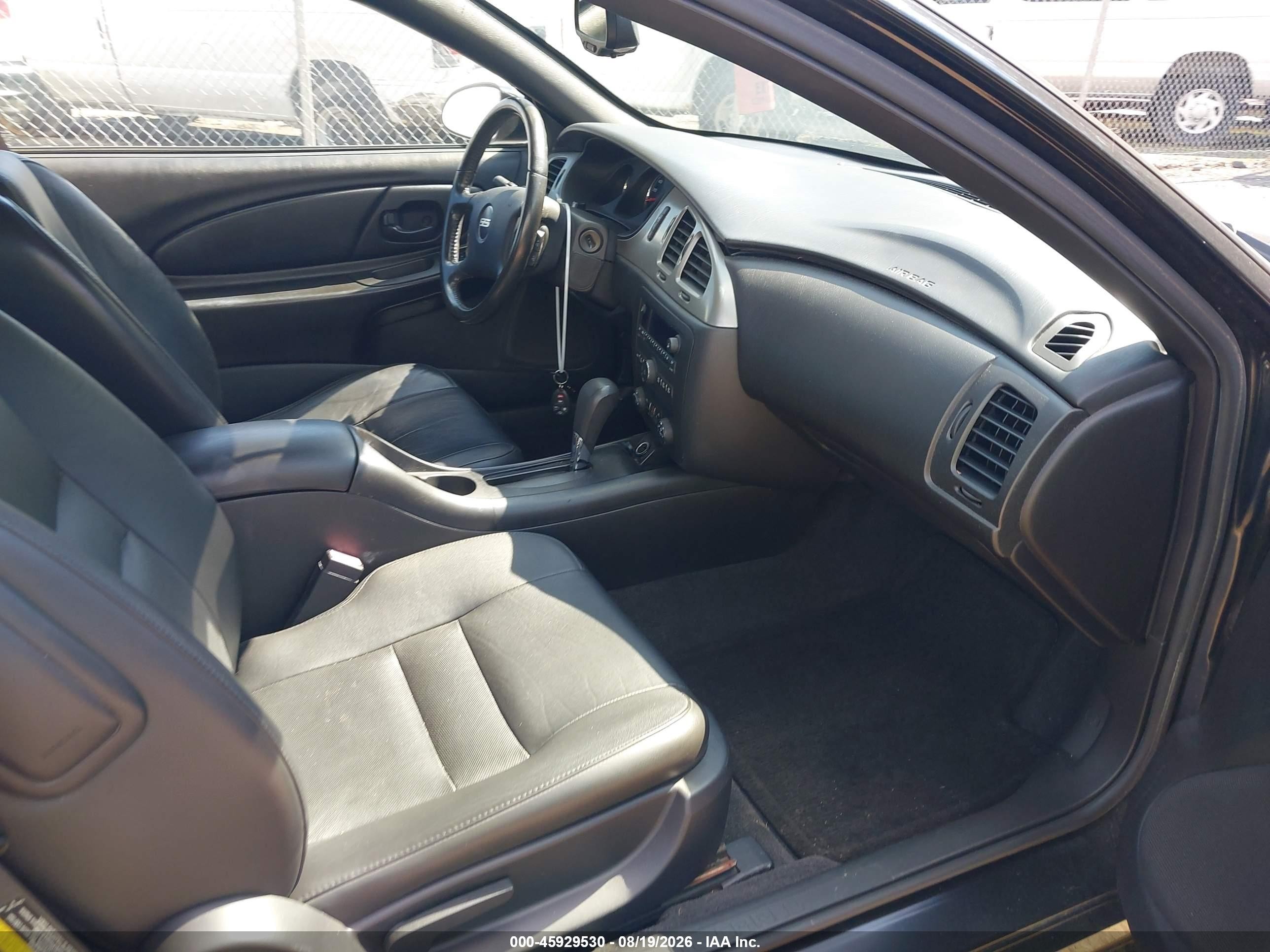 2006 Chevrolet Monte Carlo Ss Black vin: 2G1WL16C869254720