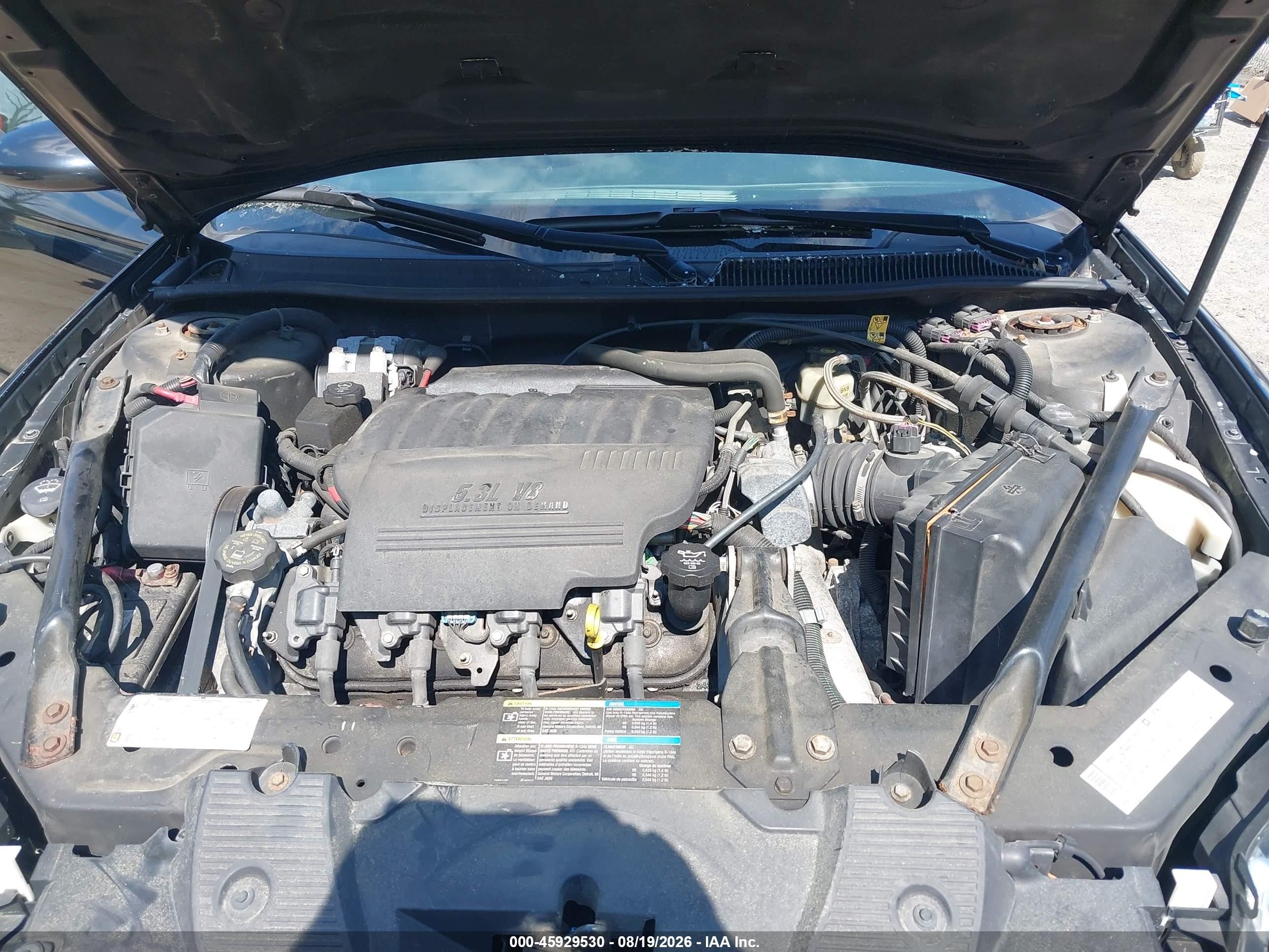 2006 Chevrolet Monte Carlo Ss Black vin: 2G1WL16C869254720