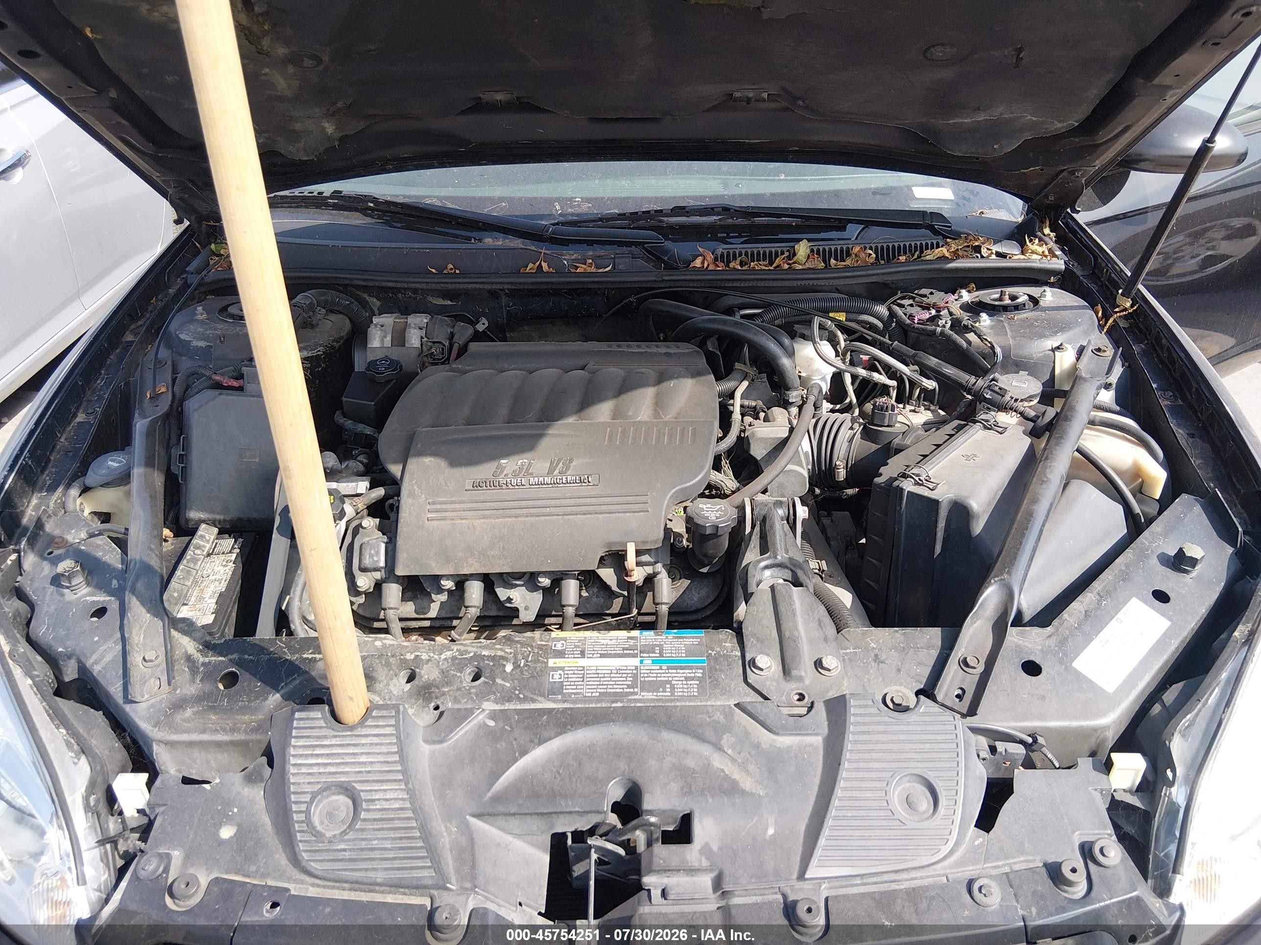 2007 Chevrolet Monte Carlo Ss Black vin: 2G1WL16C979309595