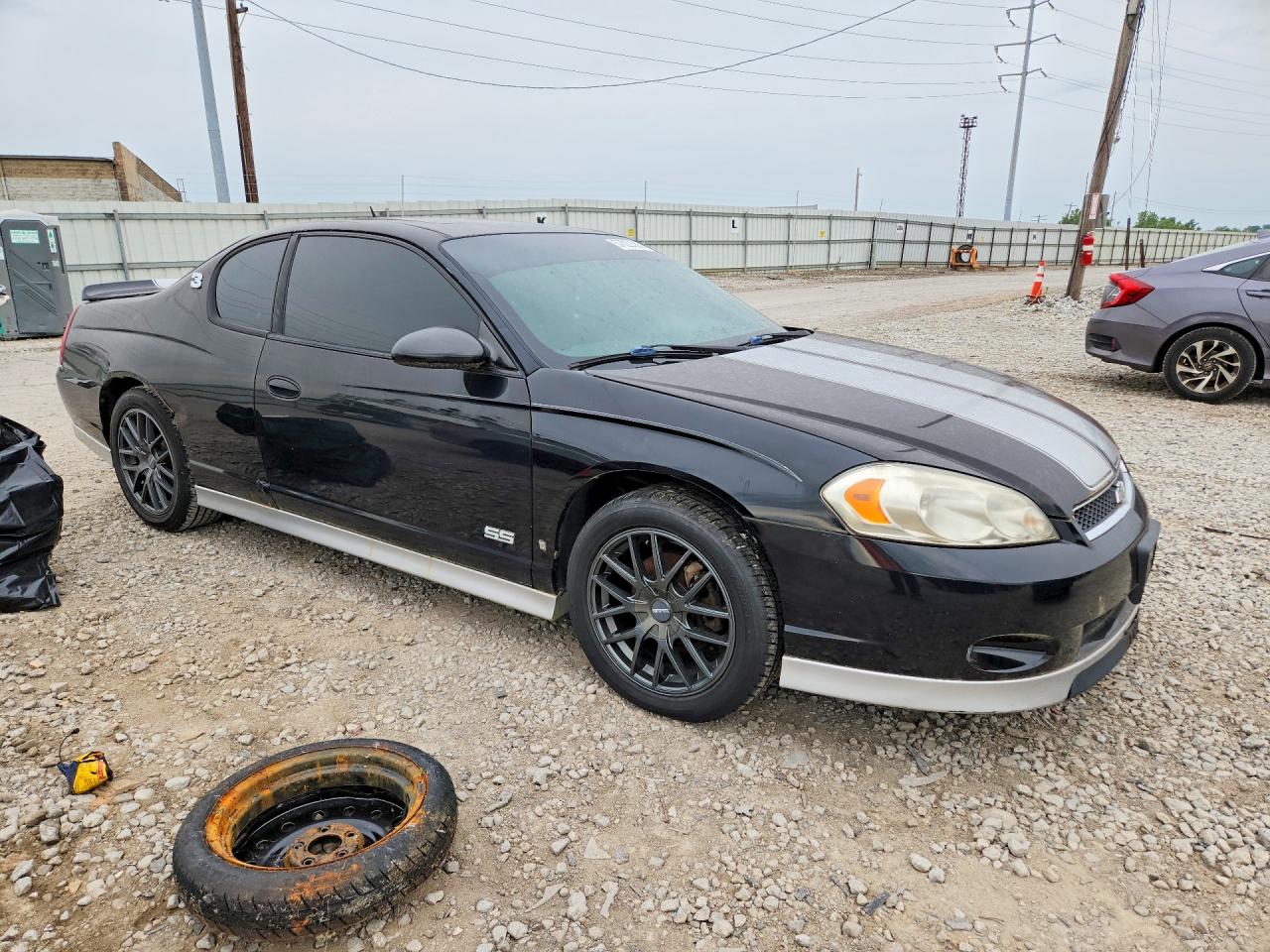 2007 Chevrolet Monte Carlo Ss Black vin: 2G1WL16C979377847