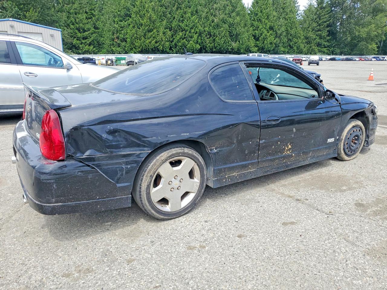 2006 Chevrolet Monte Carlo Ss Black vin: 2G1WL16CX69276072