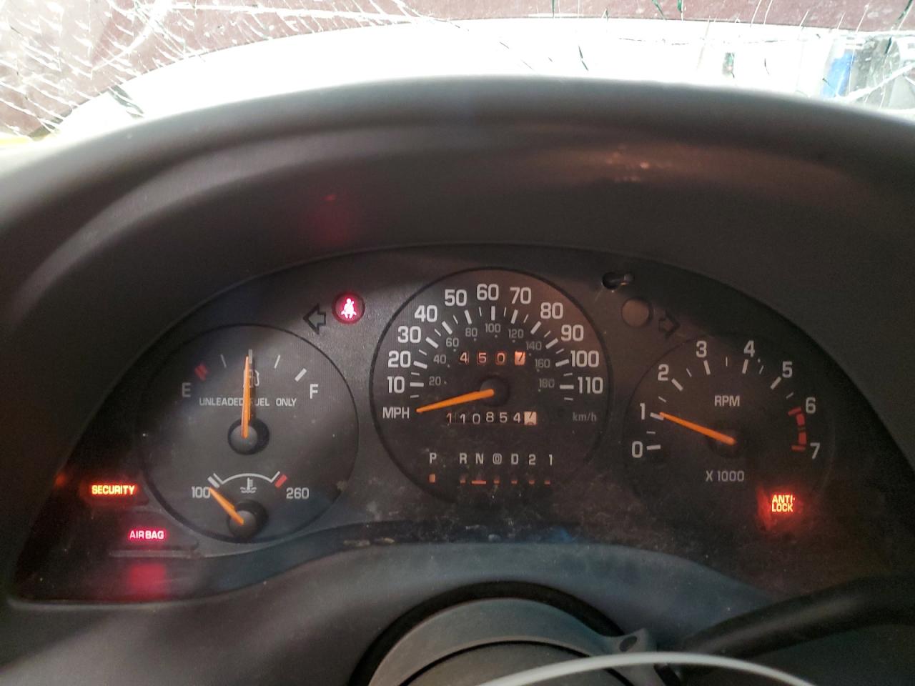 2000 Chevrolet Lumina Red vin: 2G1WL52J1Y1349875