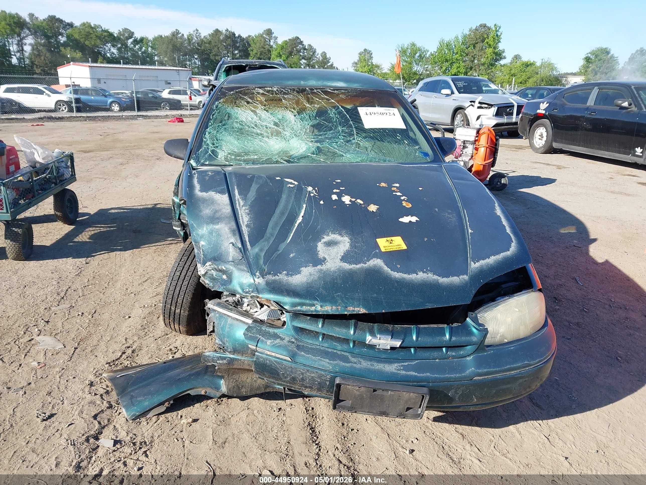 2001 Chevrolet Lumina   Green vin: 2G1WL52J611270028