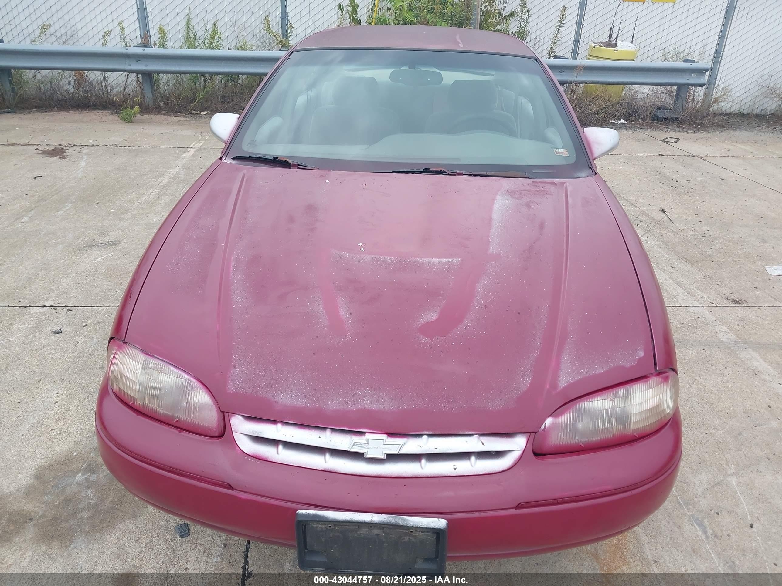 2000 Chevrolet Lumina   Red vin: 2G1WL52J7Y1244628