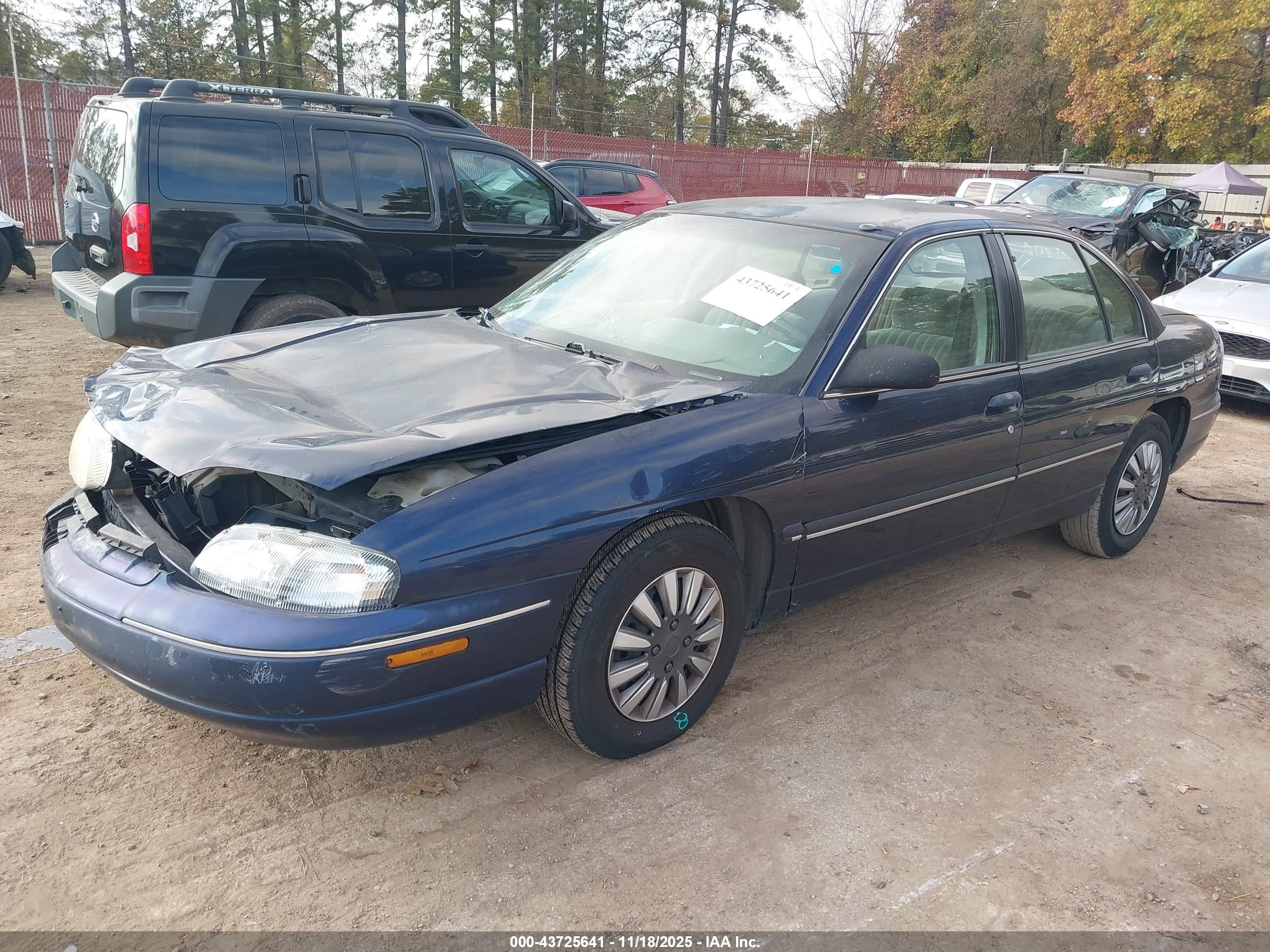 2000 Chevrolet Lumina   Blue vin: 2G1WL52J8Y1108430