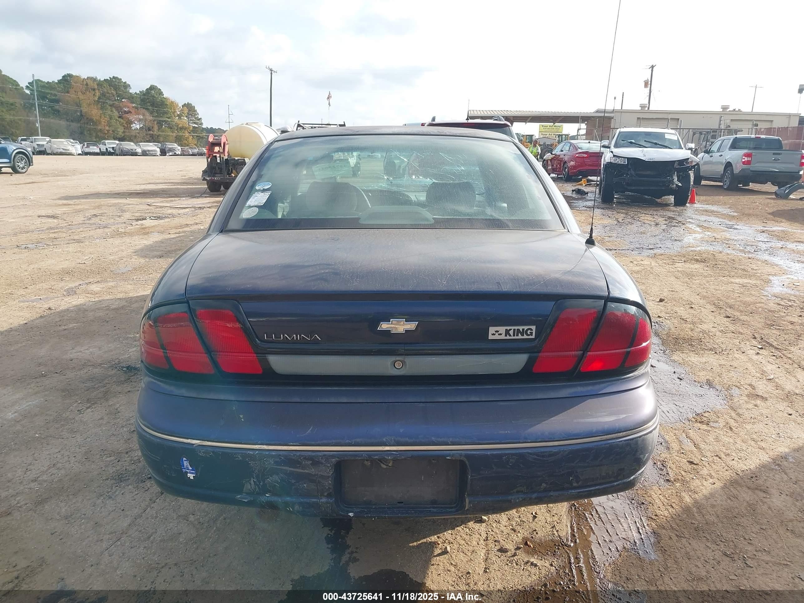 2000 Chevrolet Lumina   Blue vin: 2G1WL52J8Y1108430