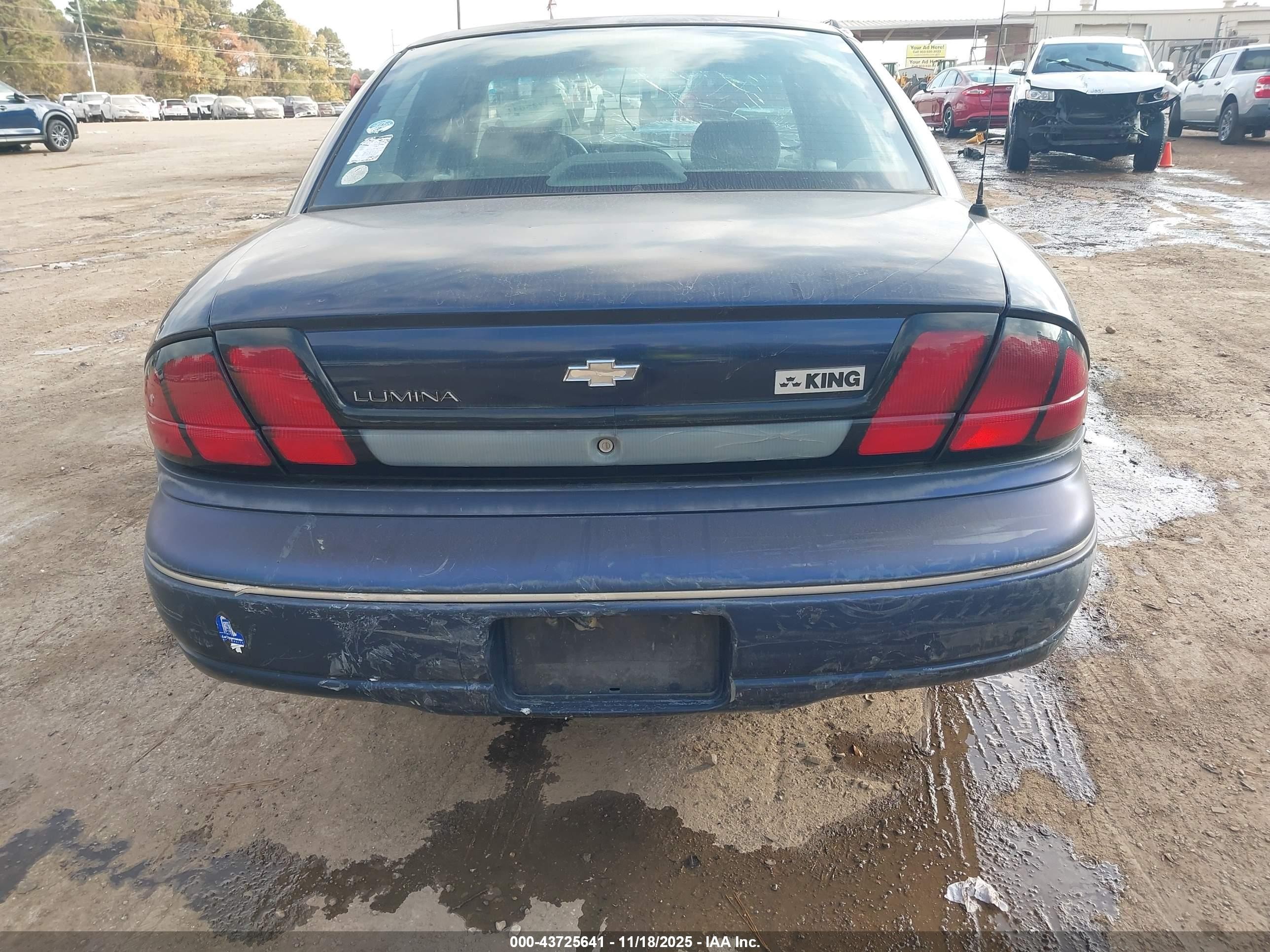 2000 Chevrolet Lumina   Blue vin: 2G1WL52J8Y1108430