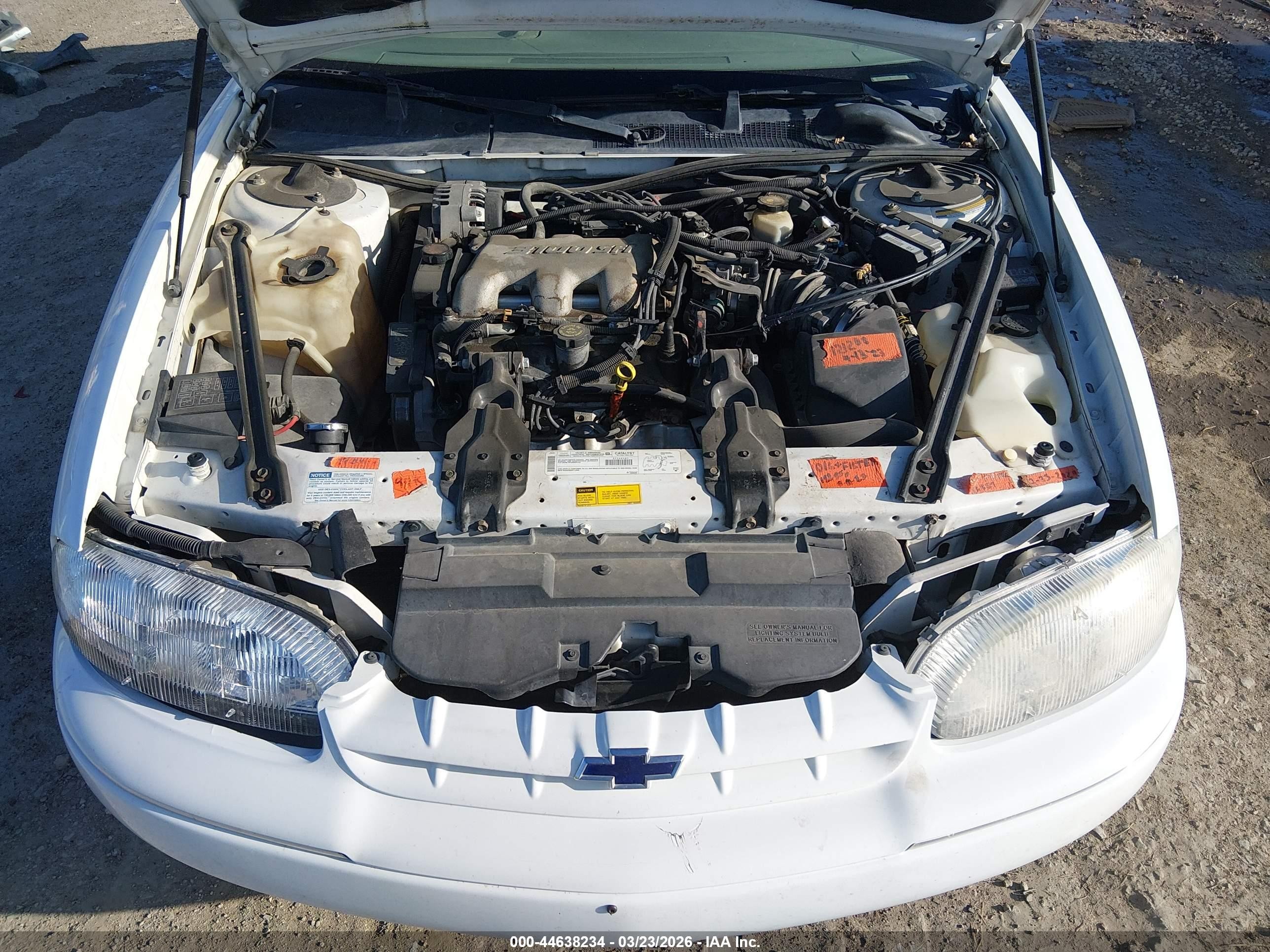 2000 Chevrolet Lumina   White vin: 2G1WL52J8Y1326335
