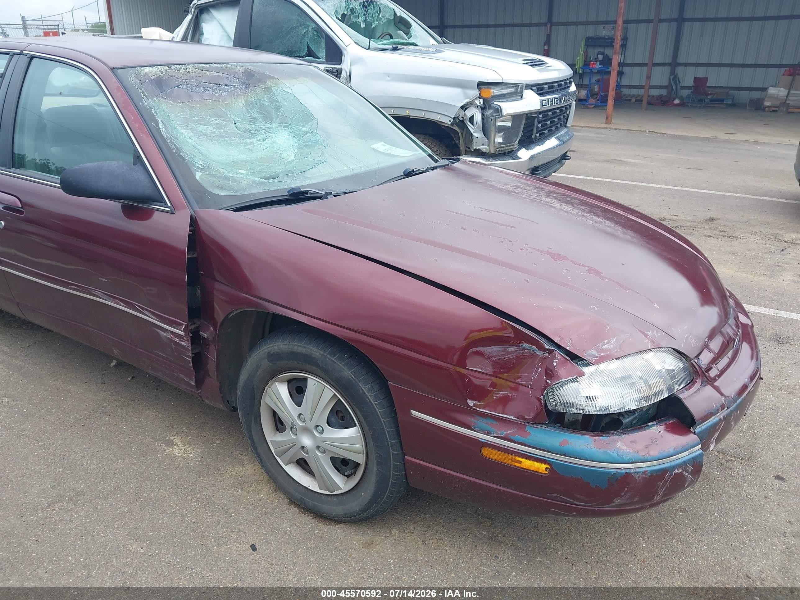 2001 Chevrolet Lumina   Maroon vin: 2G1WL52JX11274115