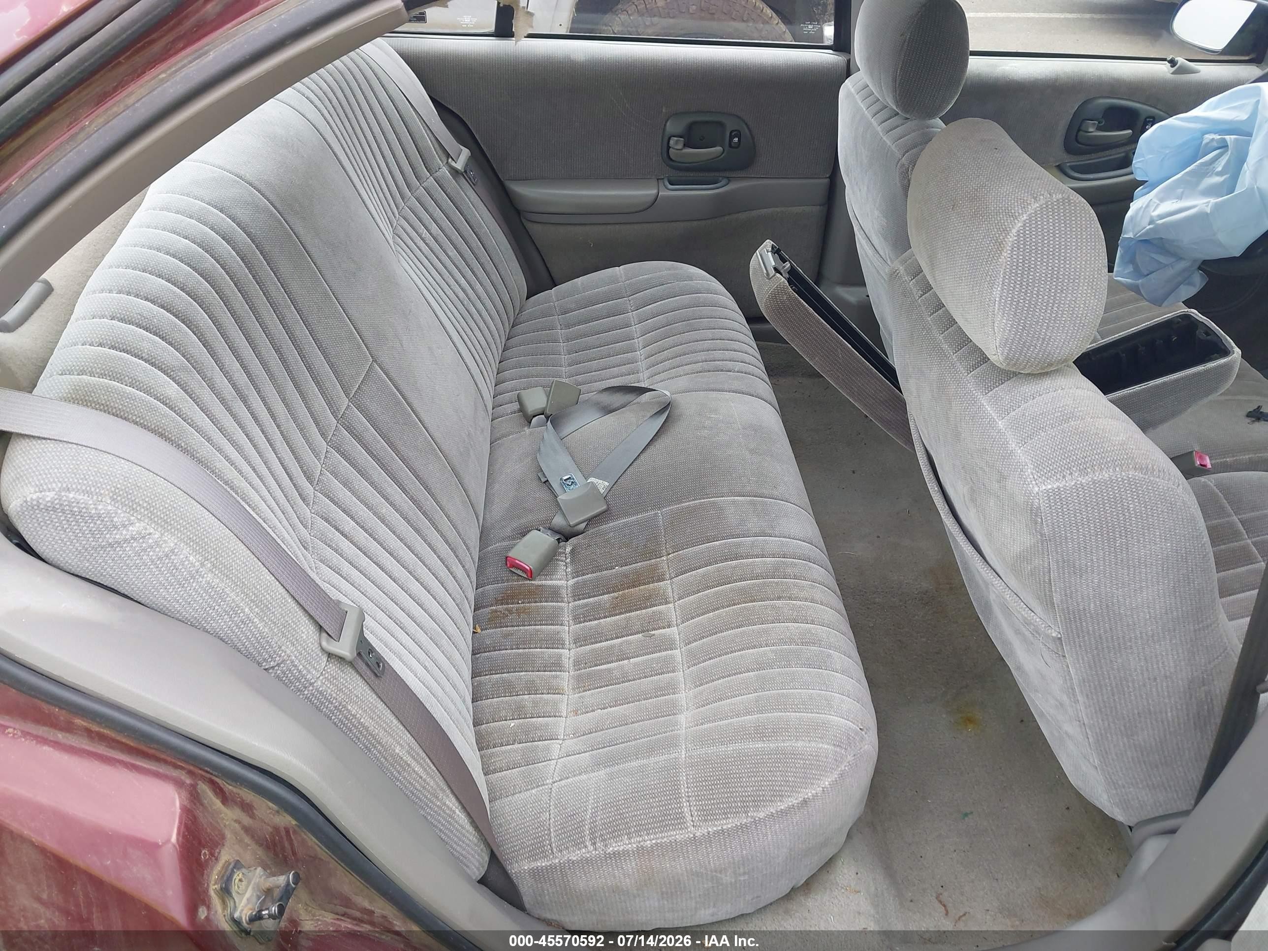 2001 Chevrolet Lumina   Maroon vin: 2G1WL52JX11274115