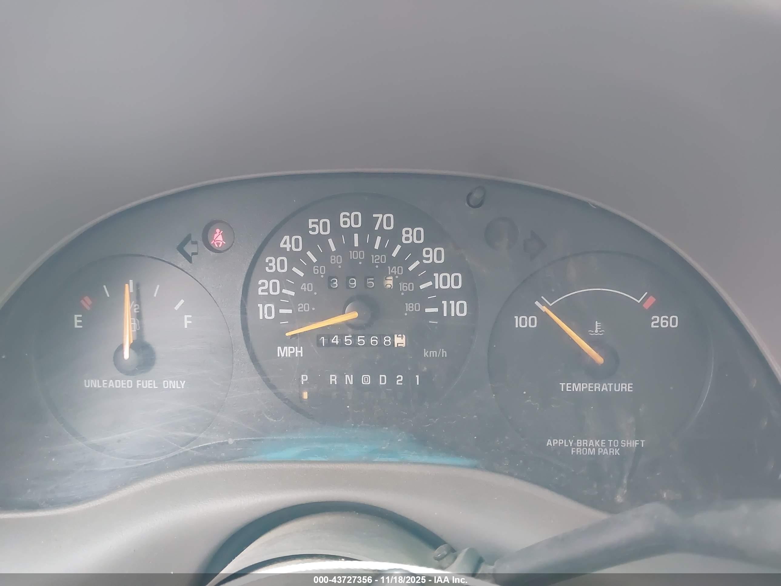 1995 Chevrolet Lumina   Silver vin: 2G1WL52M0S1144260