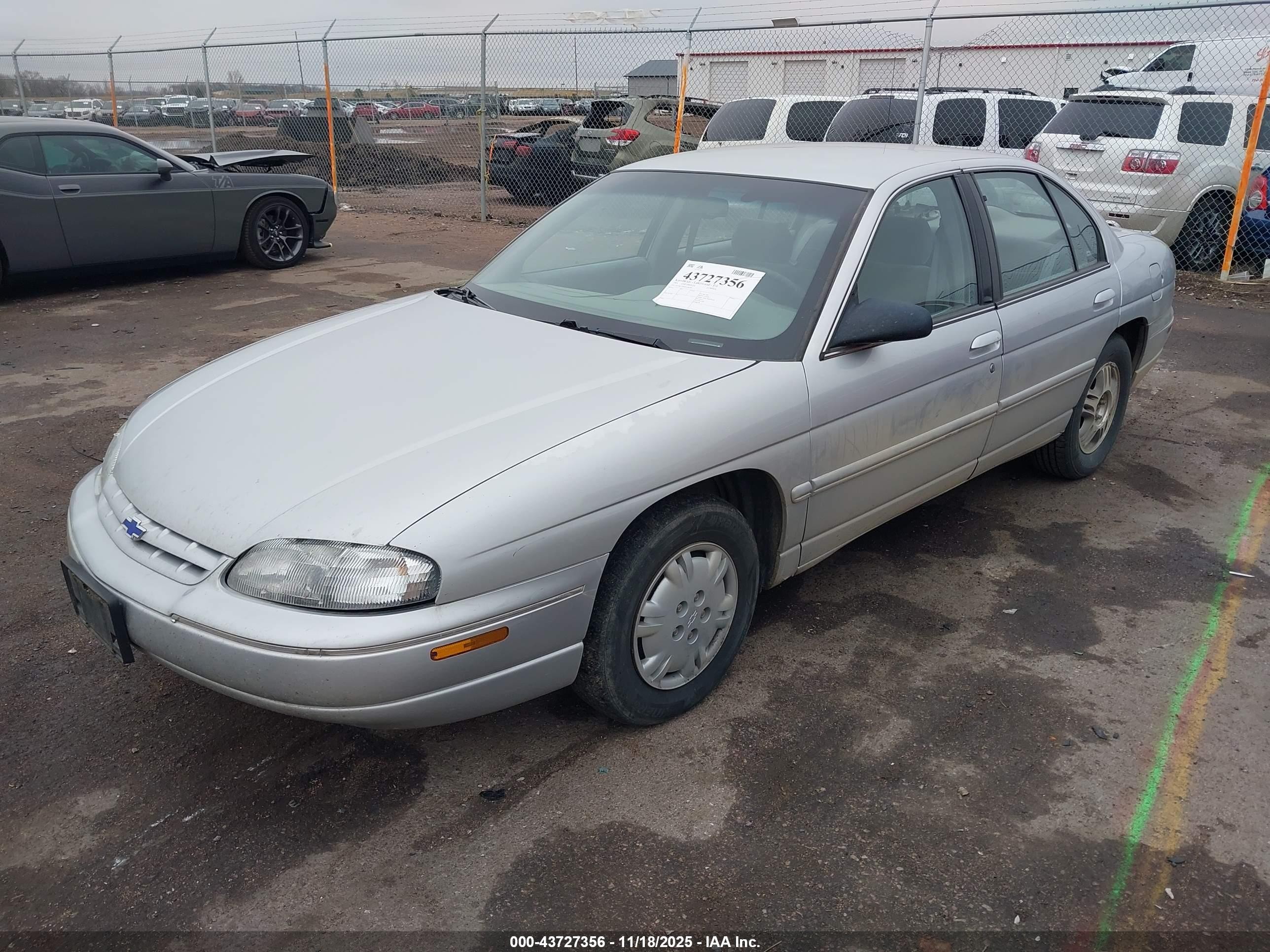 1995 Chevrolet Lumina   Silver vin: 2G1WL52M0S1144260