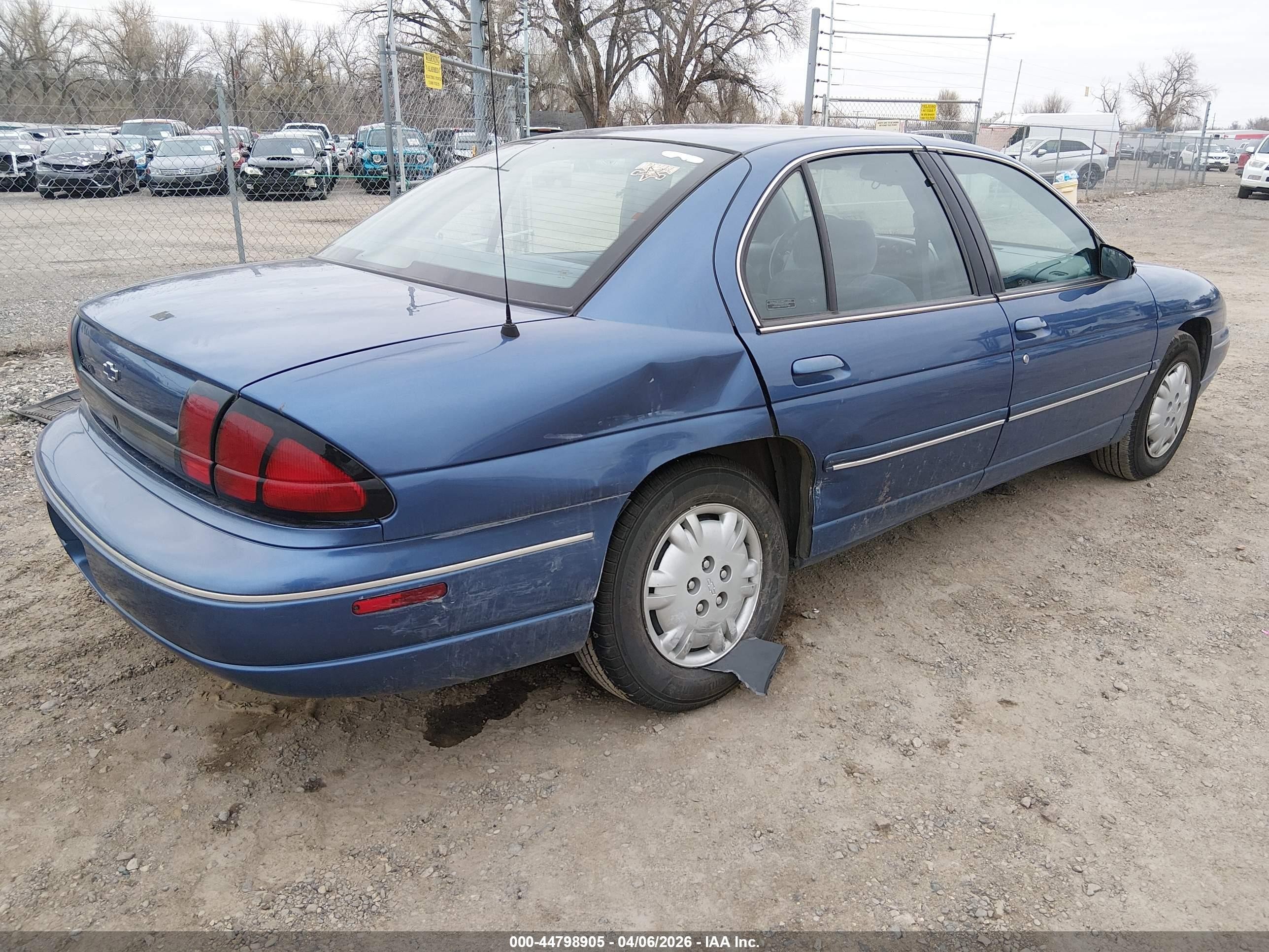 1998 Chevrolet Lumina   Blue vin: 2G1WL52M0W1132633