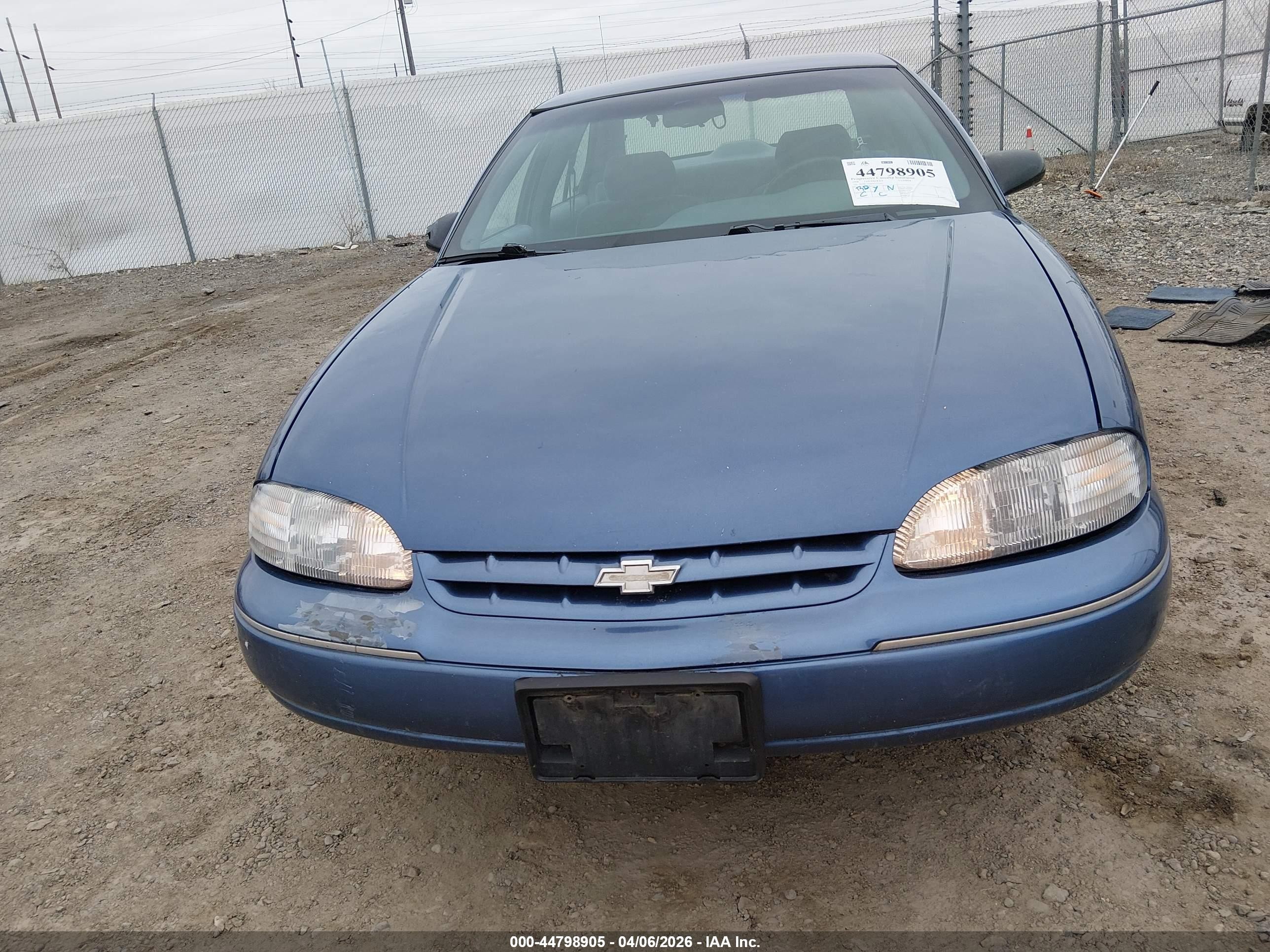 1998 Chevrolet Lumina   Blue vin: 2G1WL52M0W1132633