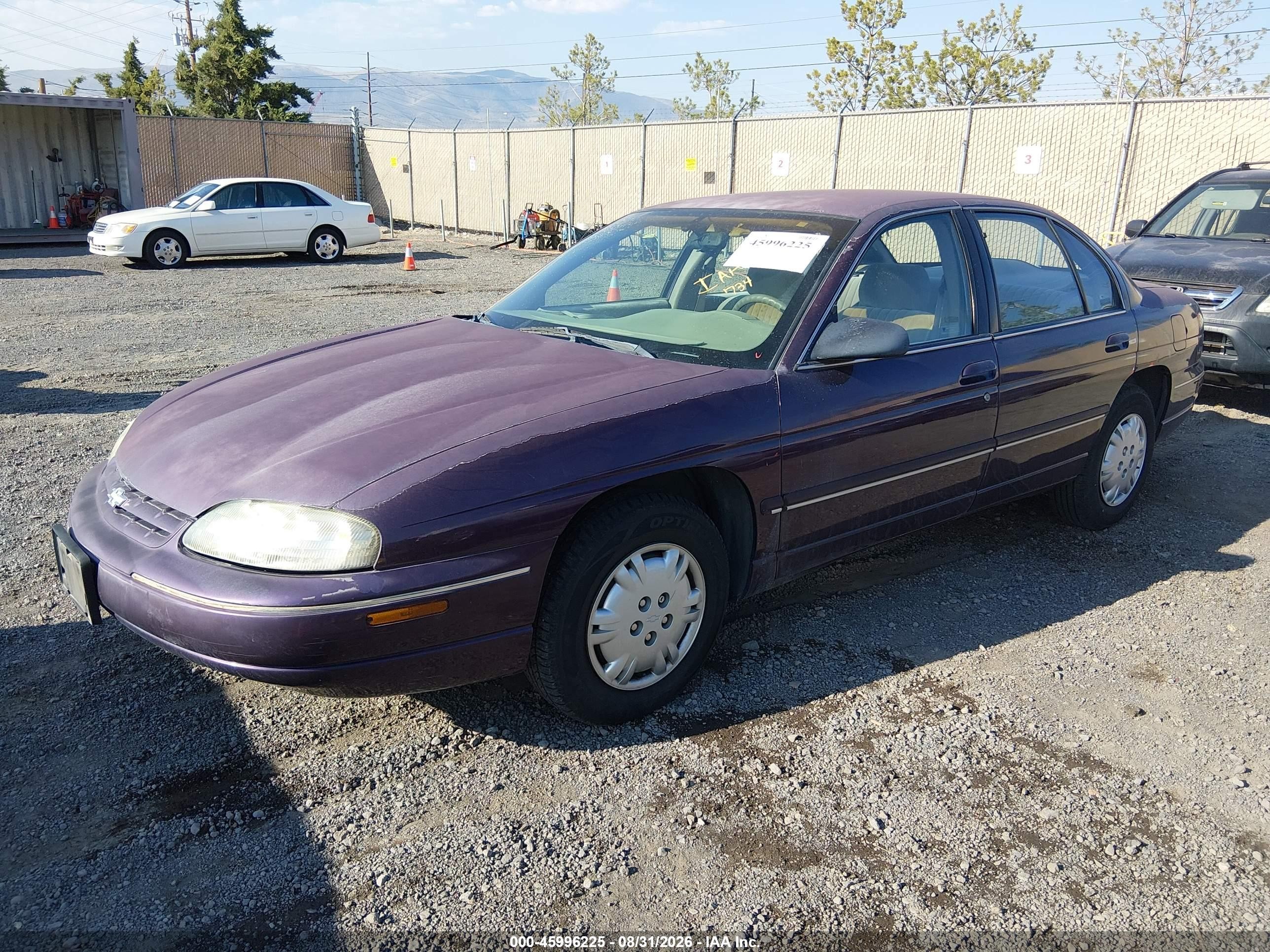 1998 Chevrolet Lumina Purple vin: 2G1WL52M0W9247069