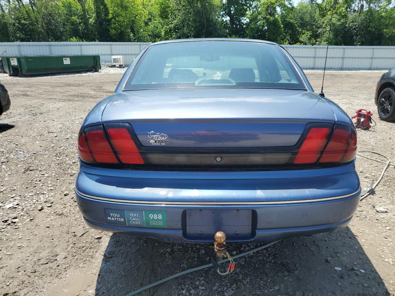 1999 Chevrolet Lumina Base Blue vin: 2G1WL52M0X1101254
