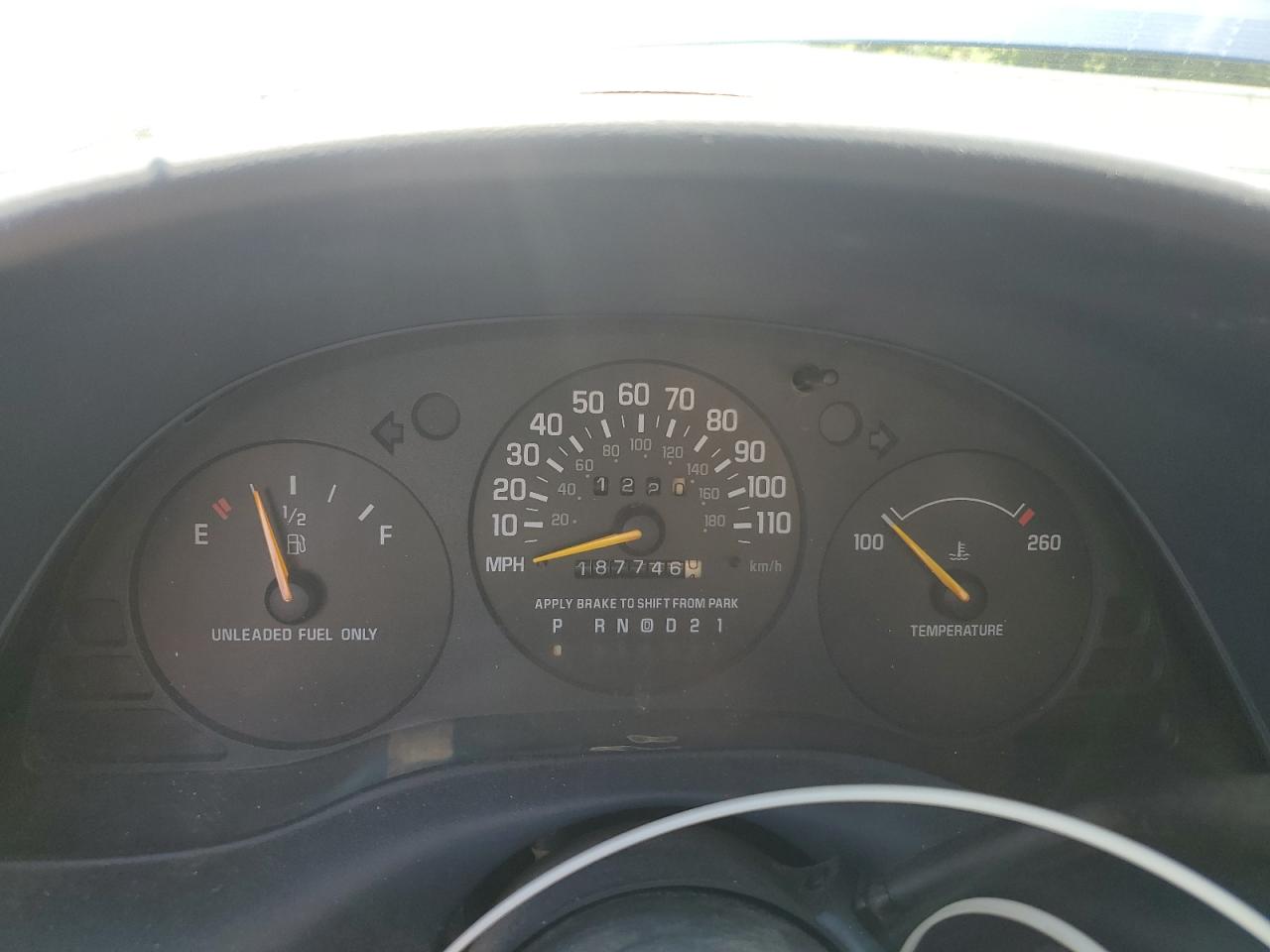 1999 Chevrolet Lumina Base Blue vin: 2G1WL52M0X1101254