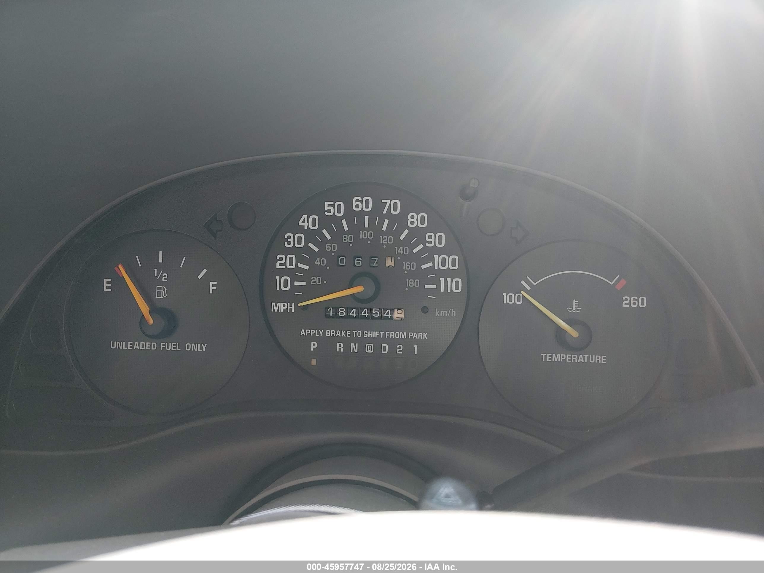 1999 Chevrolet Lumina   White vin: 2G1WL52M1X9180211