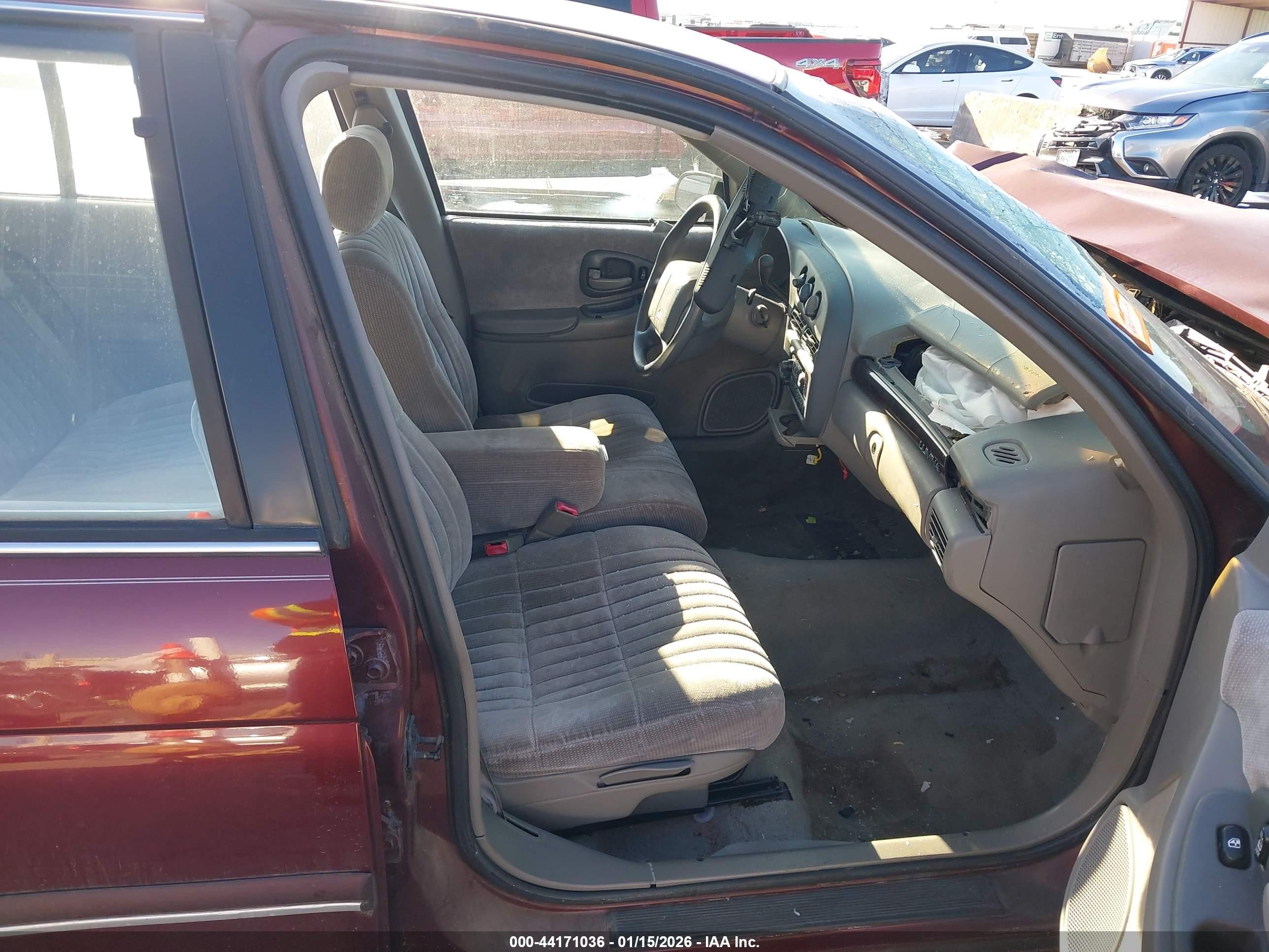 1999 Chevrolet Lumina Burgundy vin: 2G1WL52M1X9200098