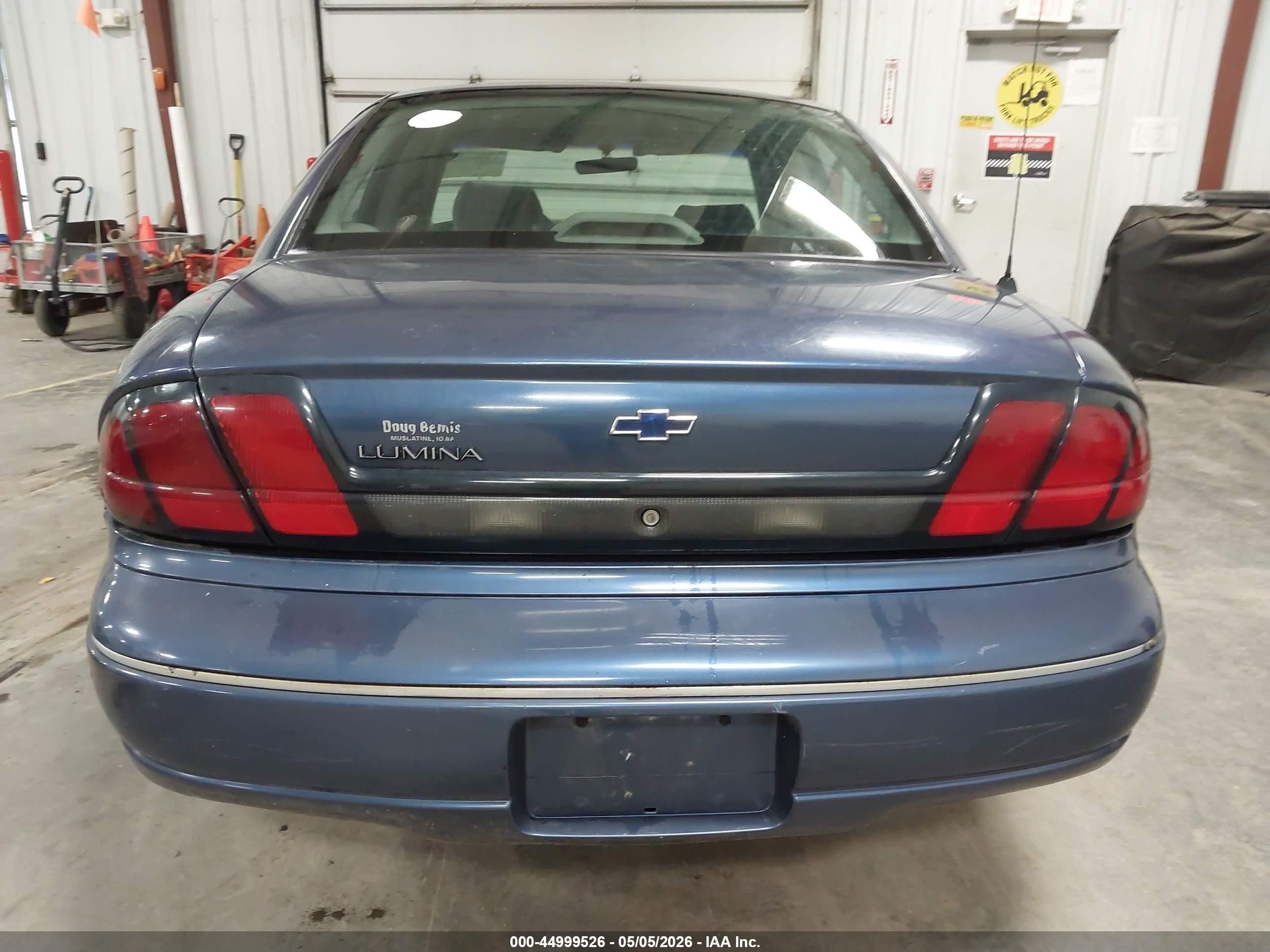 1997 Chevrolet Lumina Police Blue vin: 2G1WL52M2V9322871