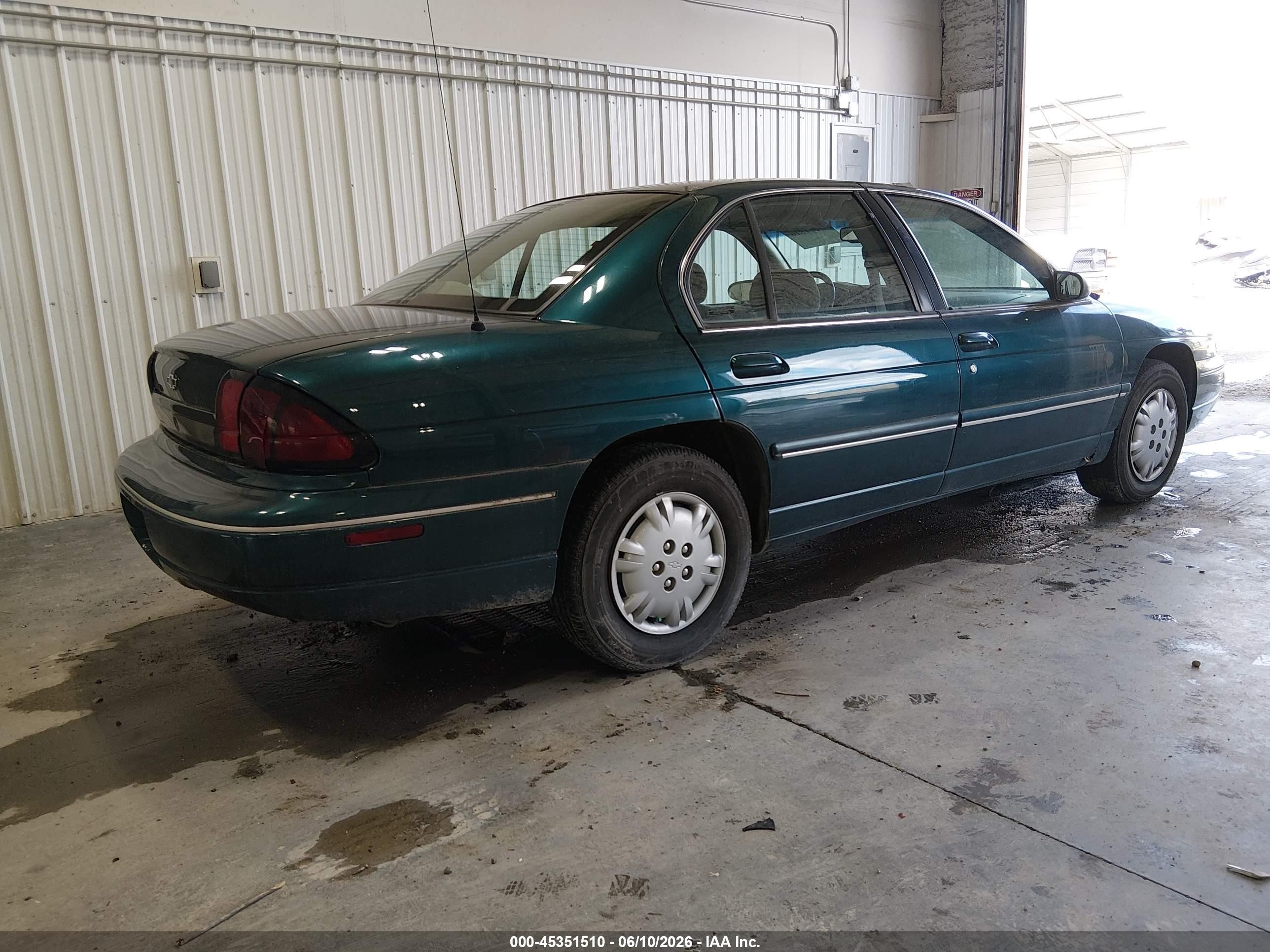1998 Chevrolet Lumina   Green vin: 2G1WL52M2W1109385