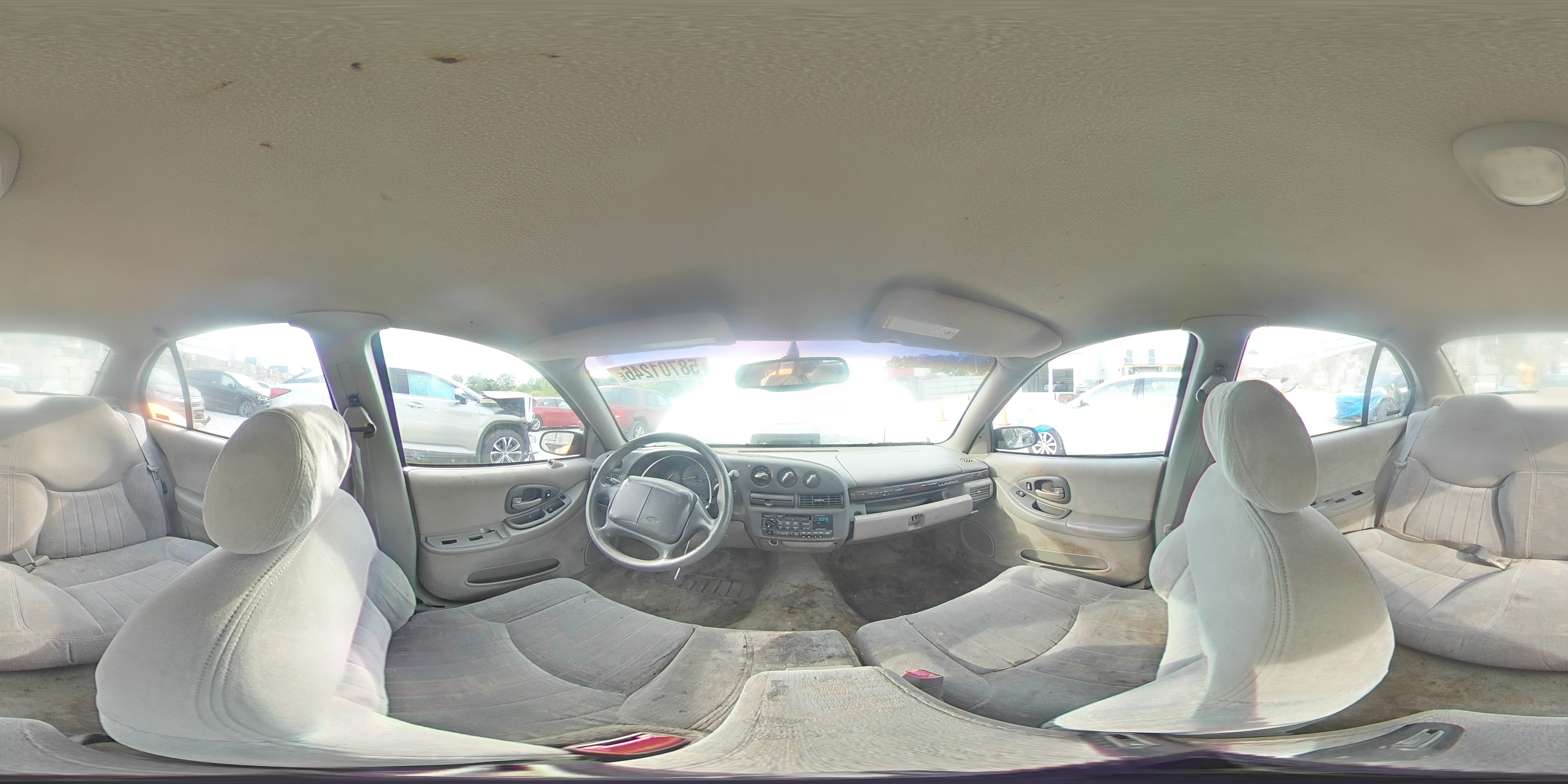 1999 Chevrolet Lumina Base White vin: 2G1WL52M2X9228766