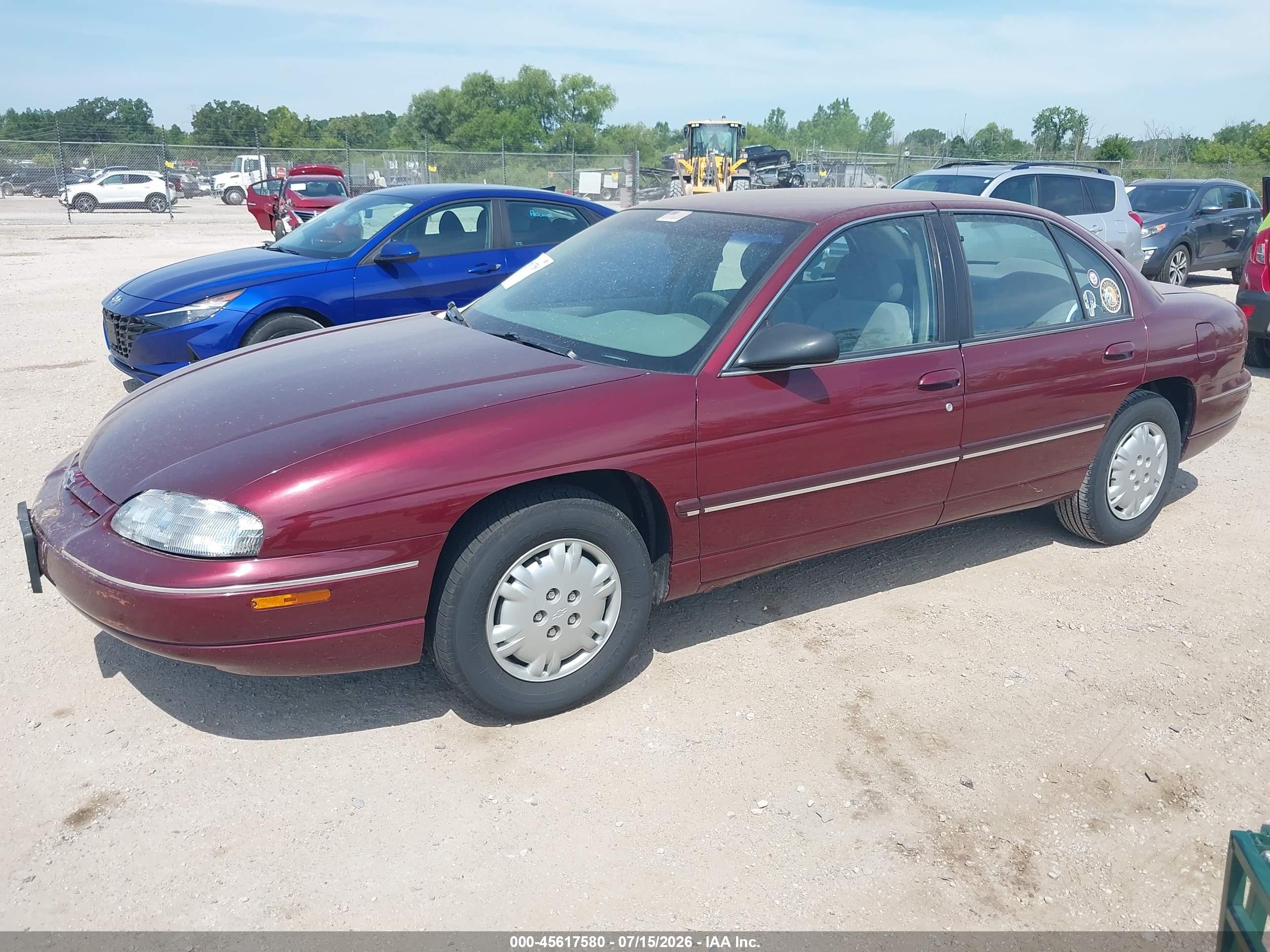 1997 Chevrolet Lumina   Burgundy vin: 2G1WL52M3V1105389