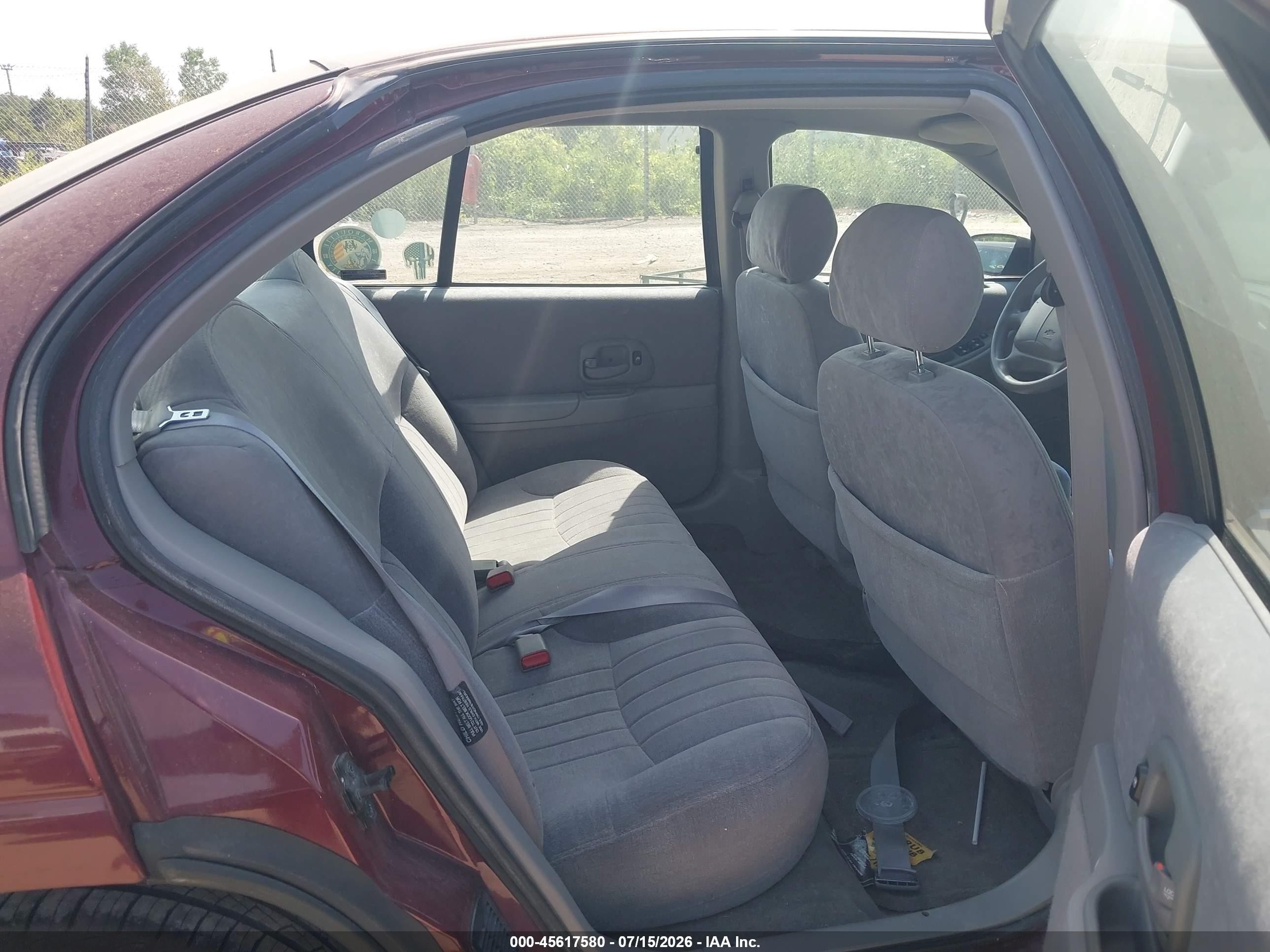1997 Chevrolet Lumina   Burgundy vin: 2G1WL52M3V1105389