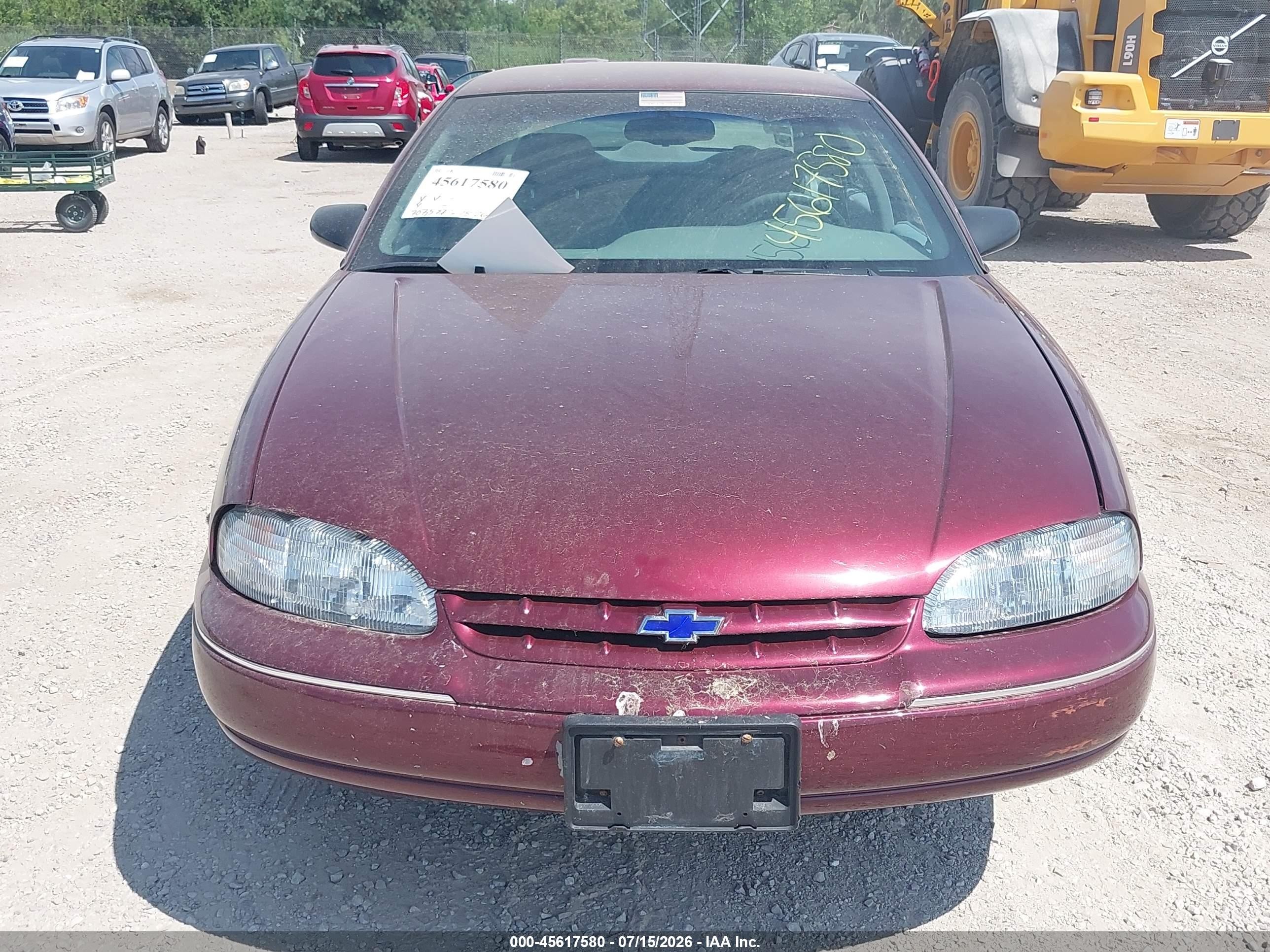 1997 Chevrolet Lumina   Burgundy vin: 2G1WL52M3V1105389