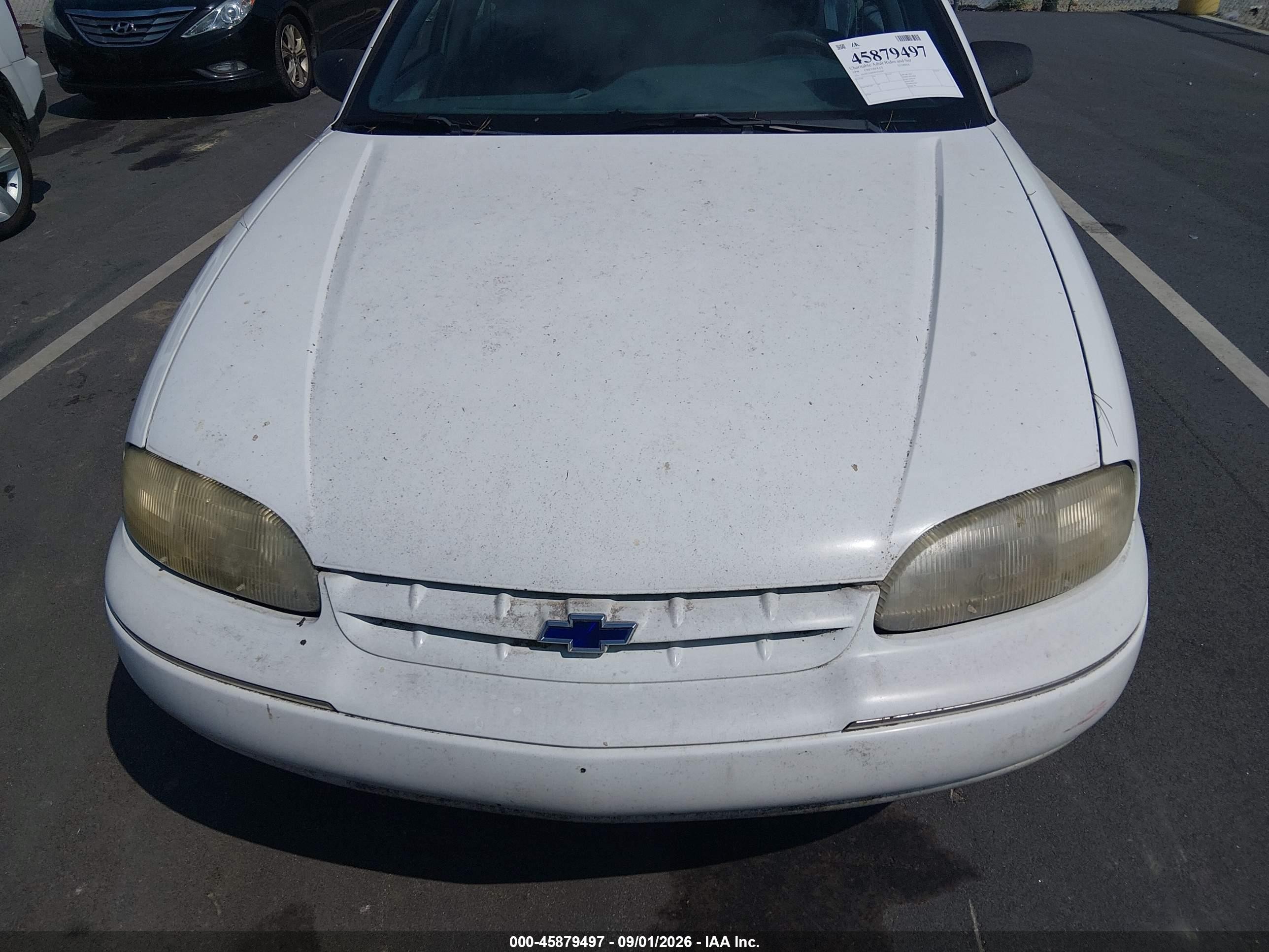 1998 Chevrolet Lumina White vin: 2G1WL52M3W9254209