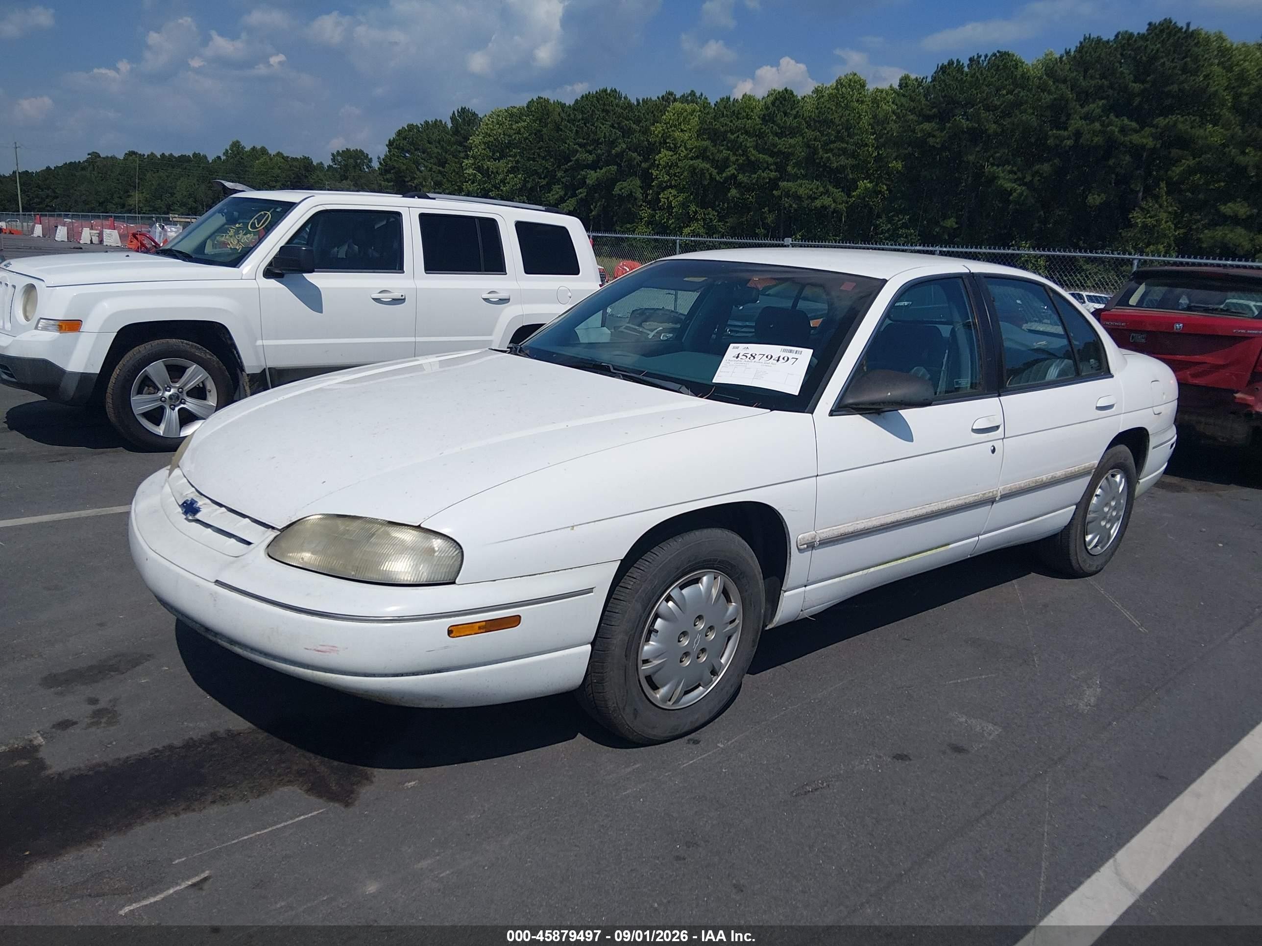 1998 Chevrolet Lumina White vin: 2G1WL52M3W9254209