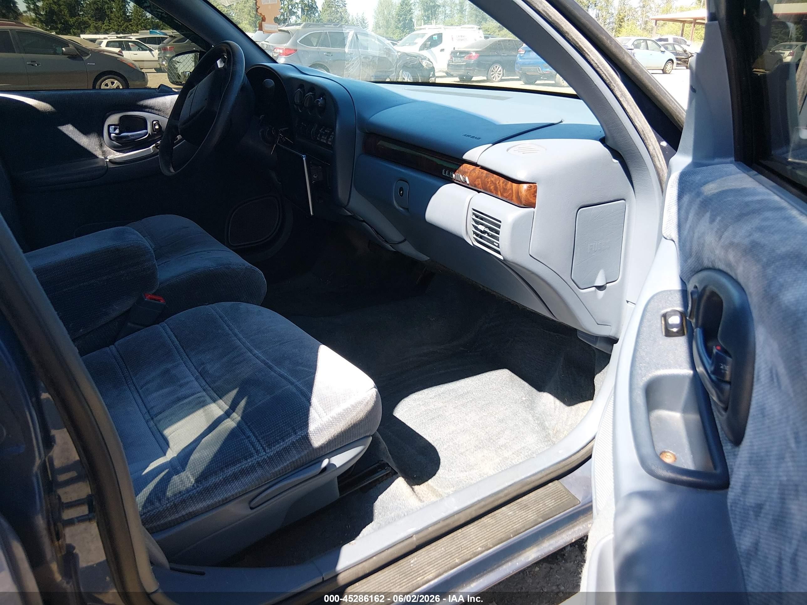 1995 Chevrolet Lumina   Blue vin: 2G1WL52M4S1128742