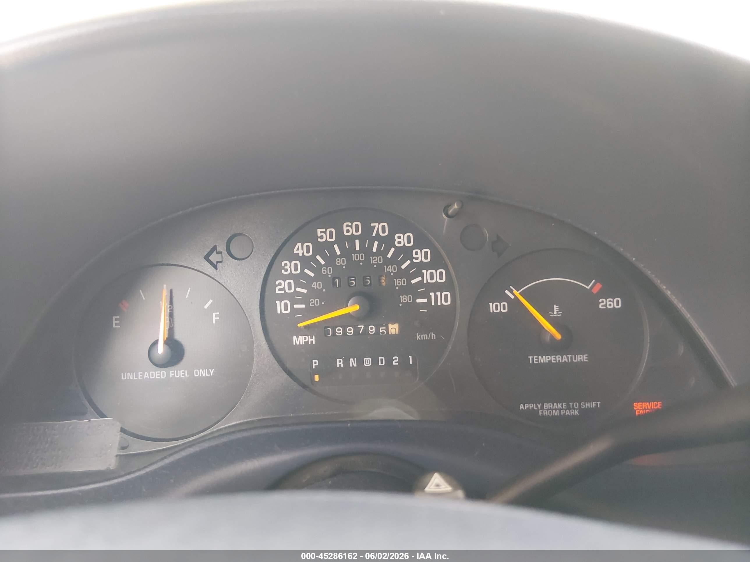 1995 Chevrolet Lumina   Blue vin: 2G1WL52M4S1128742