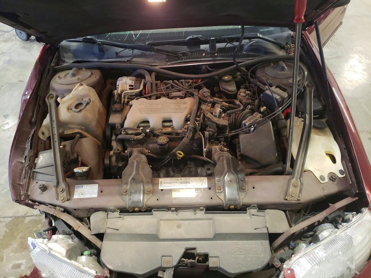 1998 Chevrolet Lumina Base Burgundy vin: 2G1WL52M4W9116307