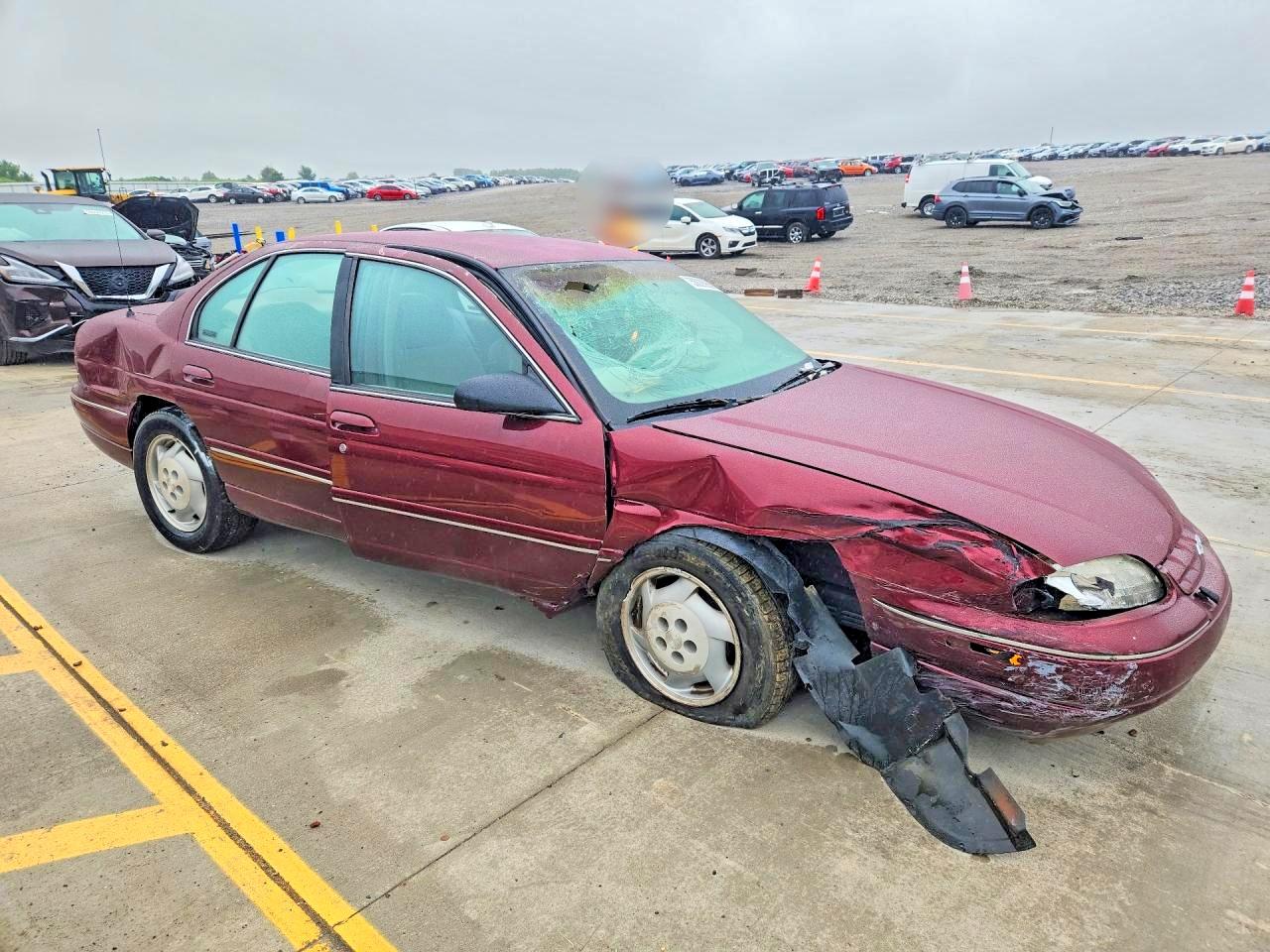 1999 Chevrolet Lumina Base Burgundy vin: 2G1WL52M4X9258786
