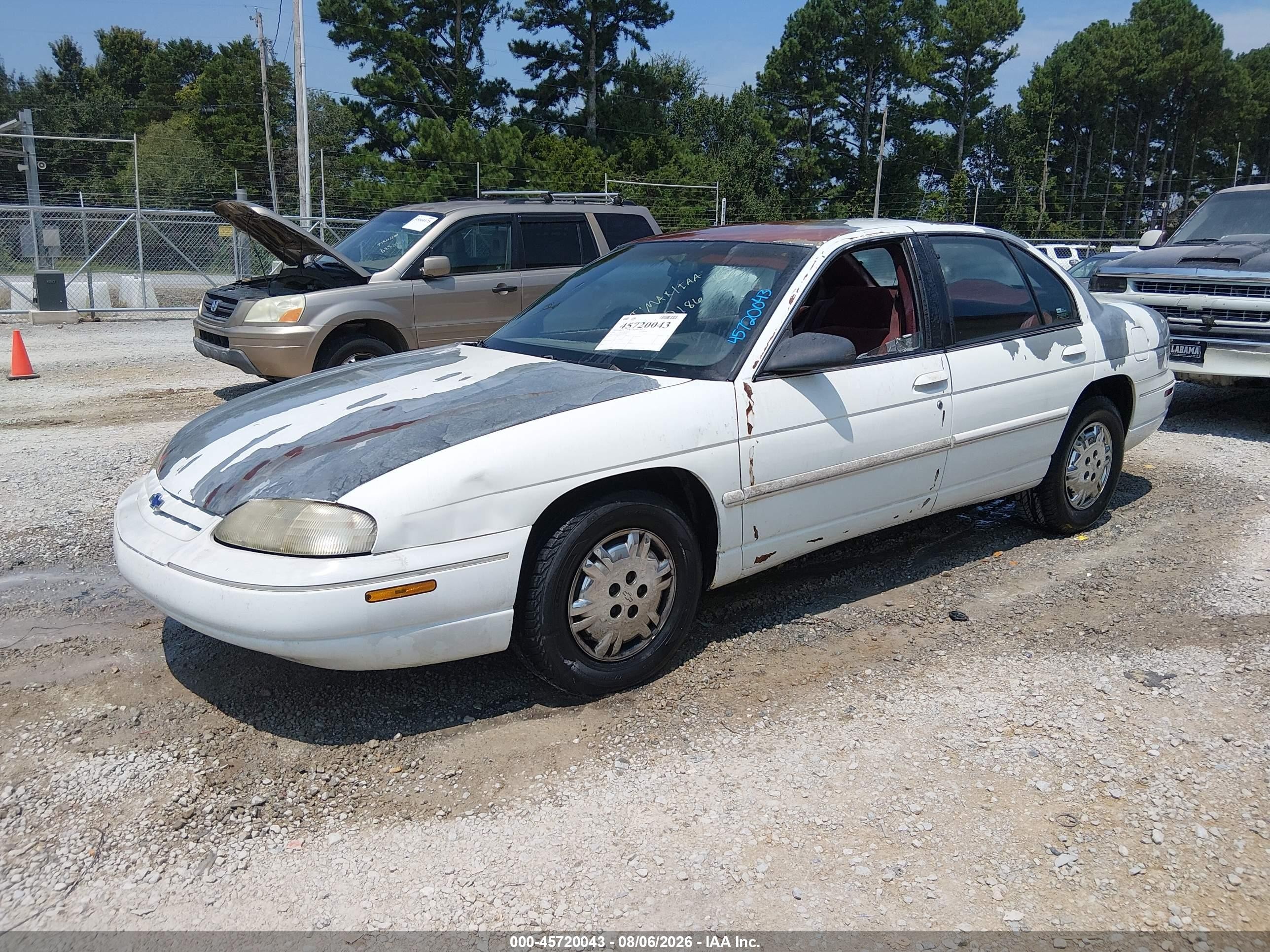 1995 Chevrolet Lumina   White vin: 2G1WL52M5S1162186