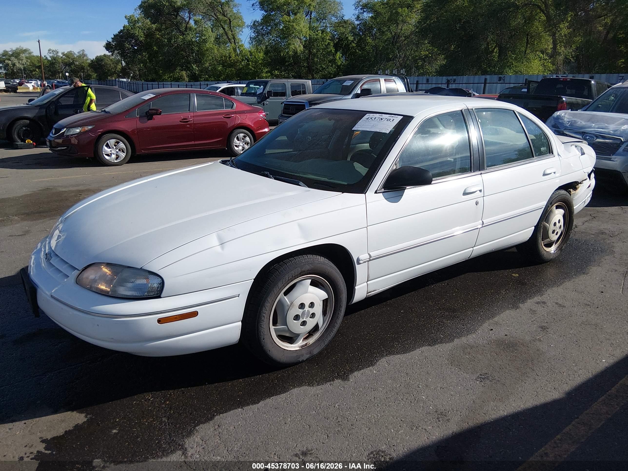 1999 Chevrolet Lumina   White vin: 2G1WL52M6X1105289