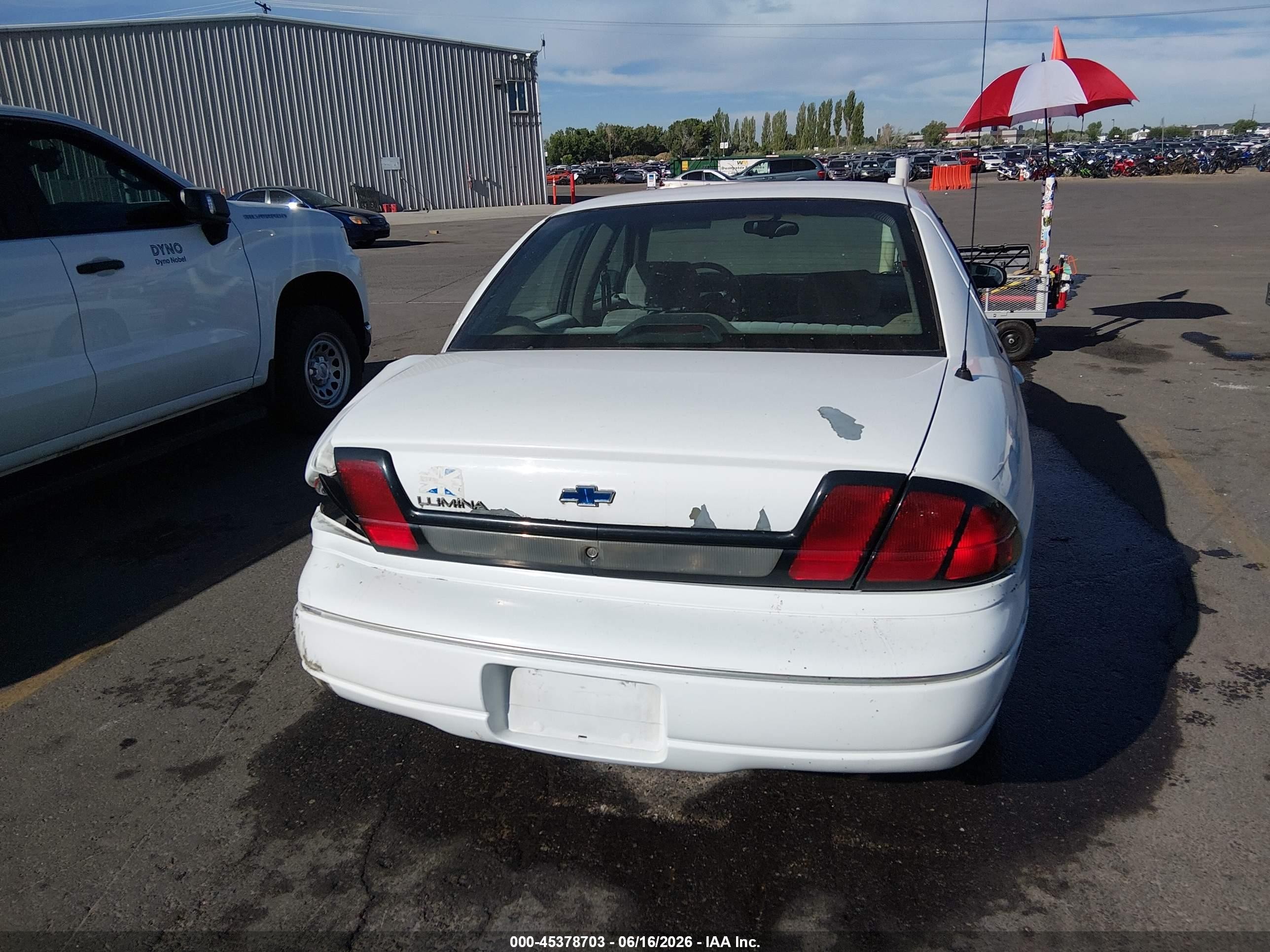 1999 Chevrolet Lumina   White vin: 2G1WL52M6X1105289