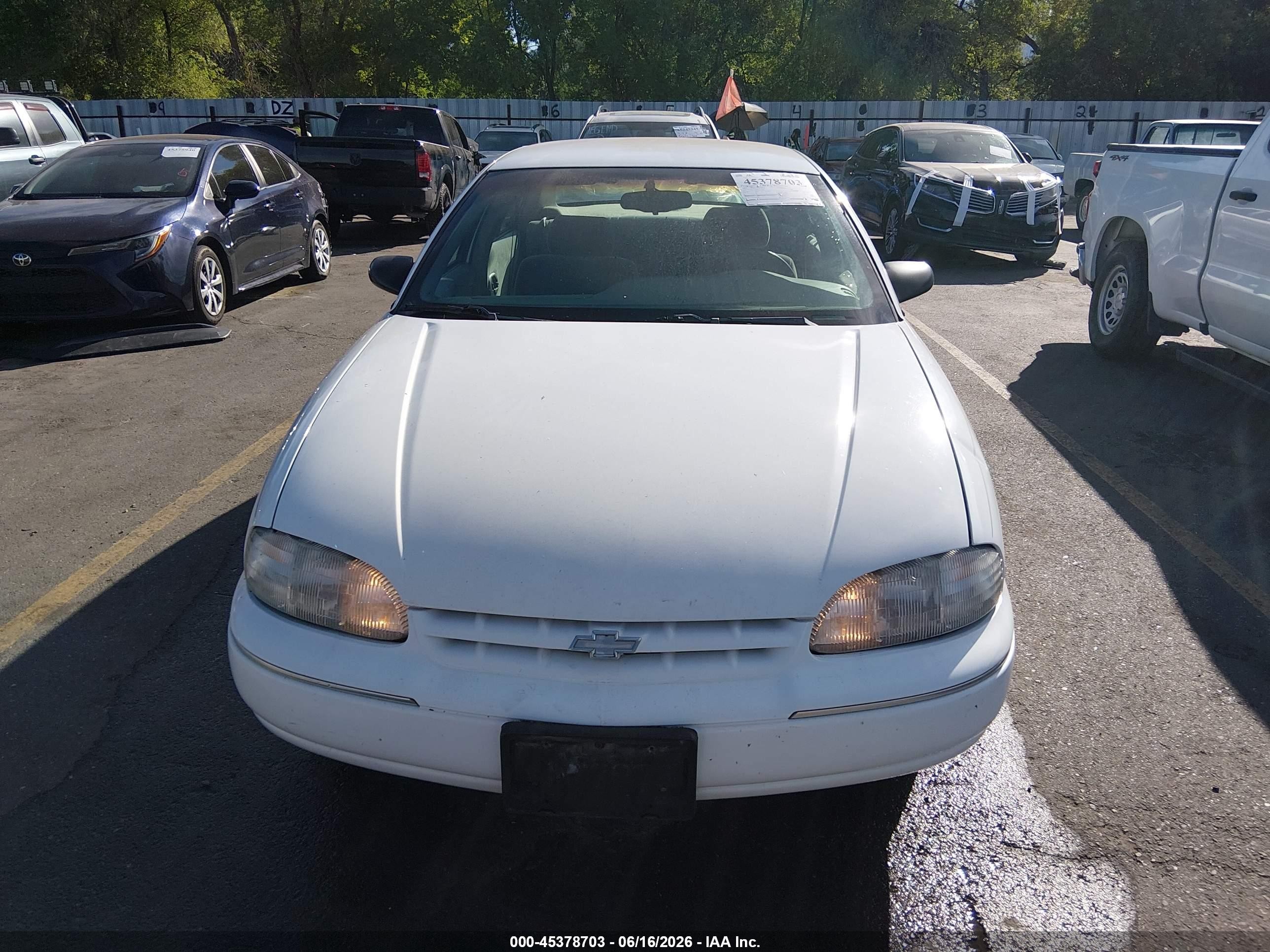 1999 Chevrolet Lumina   White vin: 2G1WL52M6X1105289