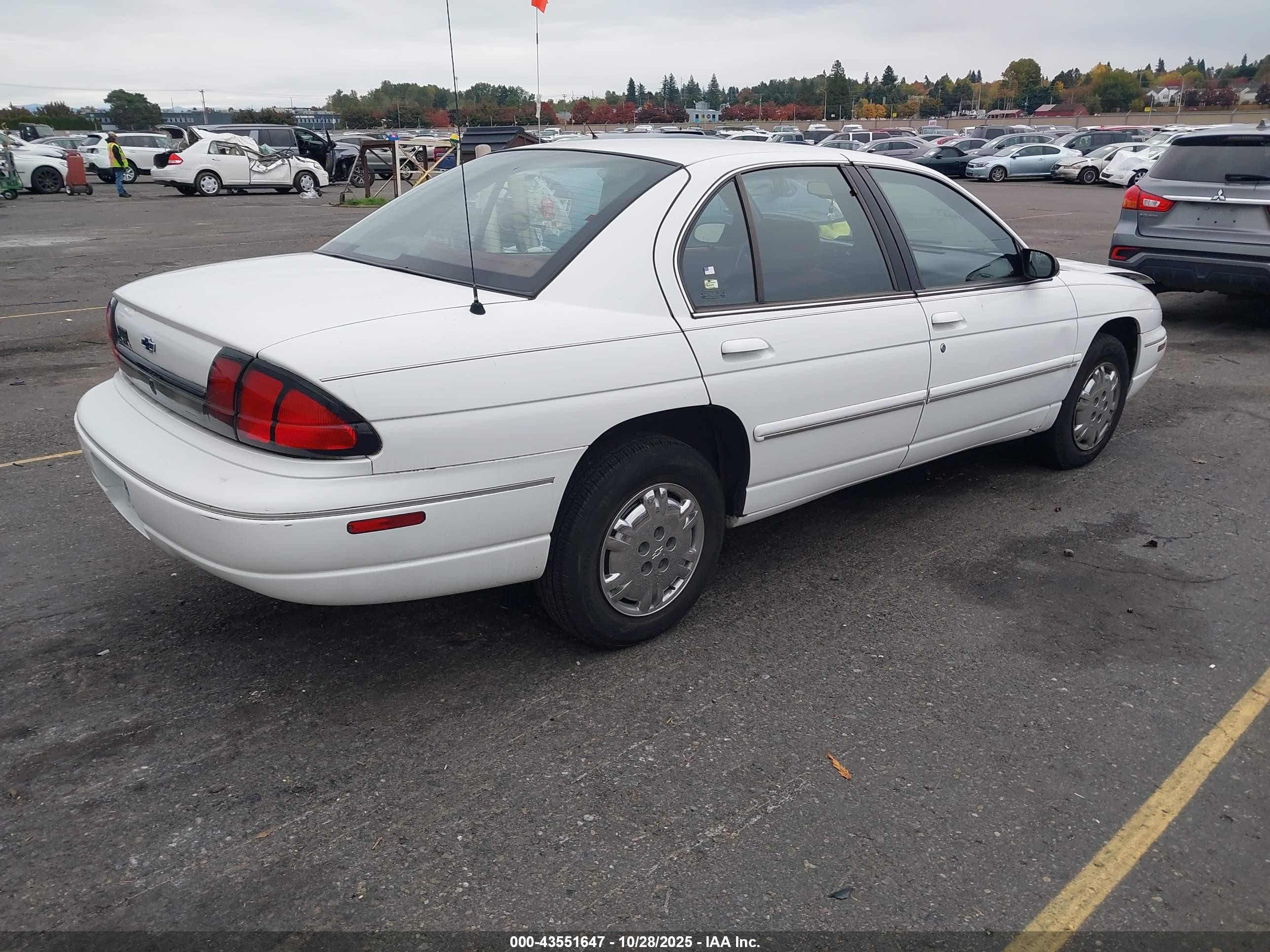 1995 Chevrolet Lumina   White vin: 2G1WL52M7S9325888