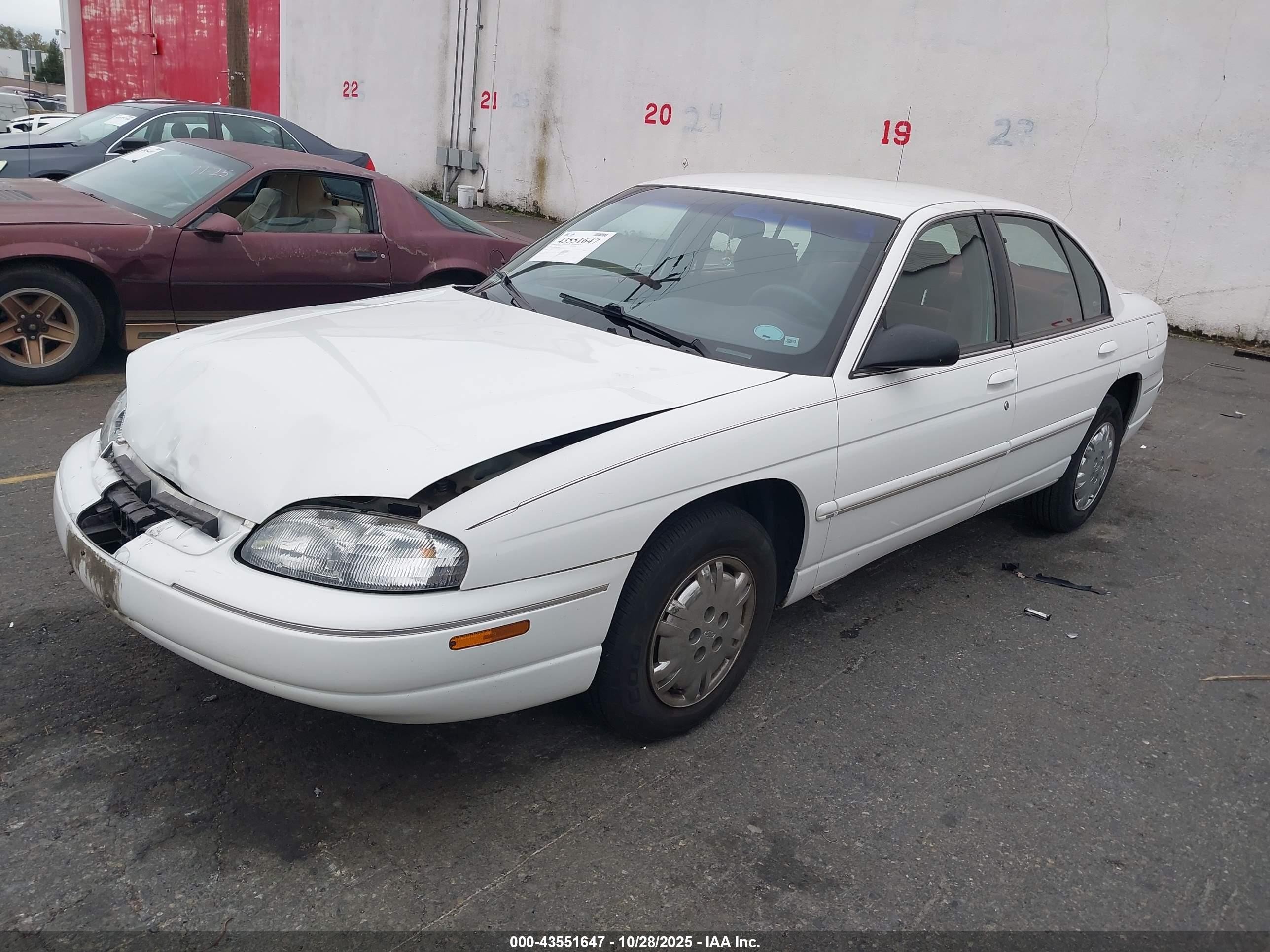 1995 Chevrolet Lumina   White vin: 2G1WL52M7S9325888