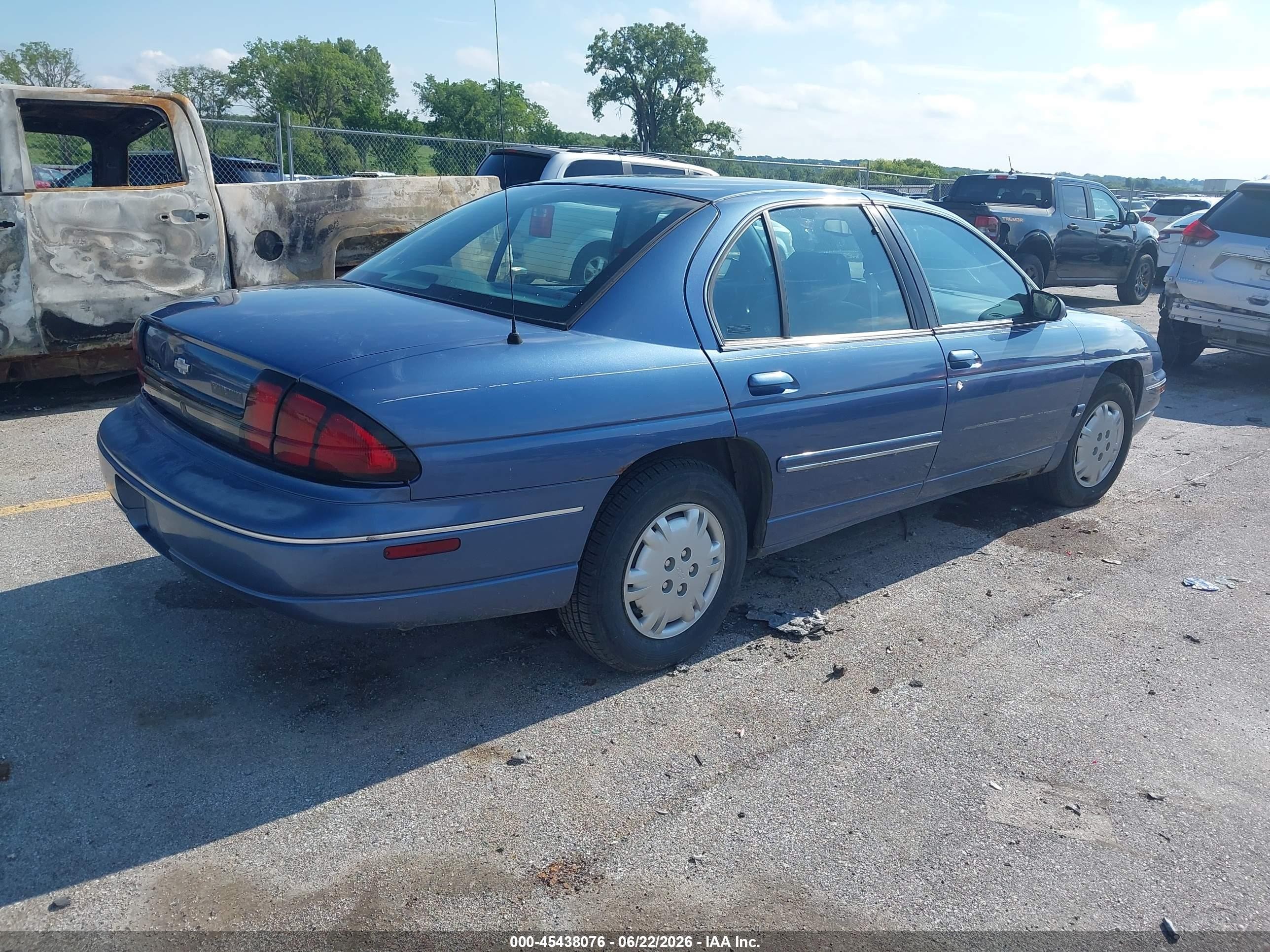 1998 Chevrolet Lumina   Blue vin: 2G1WL52M7W1116400