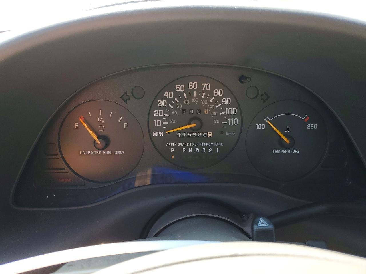 1998 Chevrolet Lumina Base Золотой vin: 2G1WL52M7W9138818