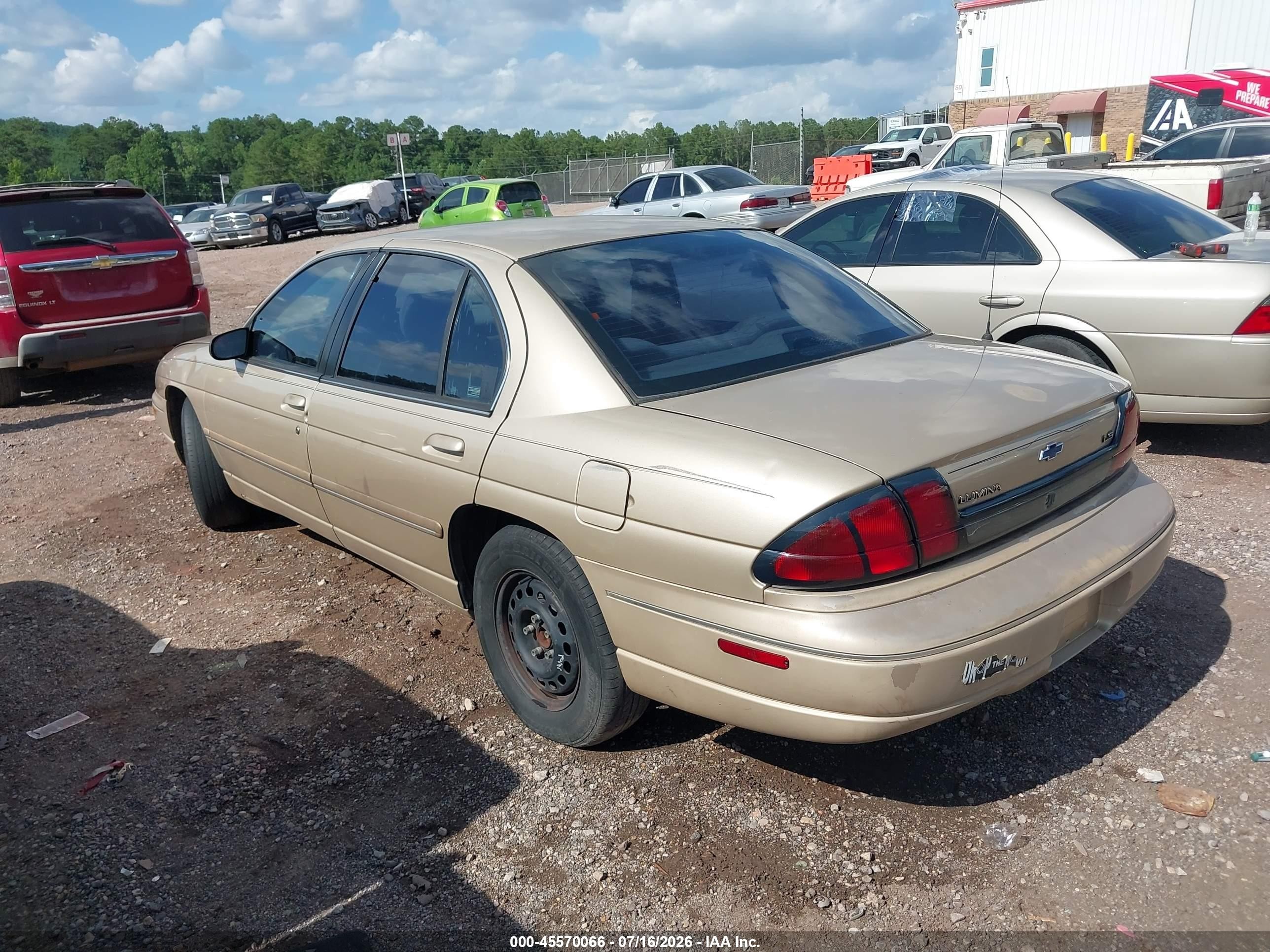 1999 Chevrolet Lumina   Brown vin: 2G1WL52M7X9108087